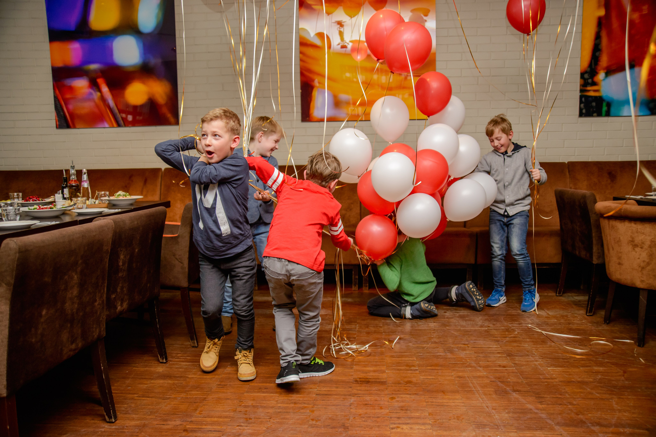 Детский день рождения в ресторане