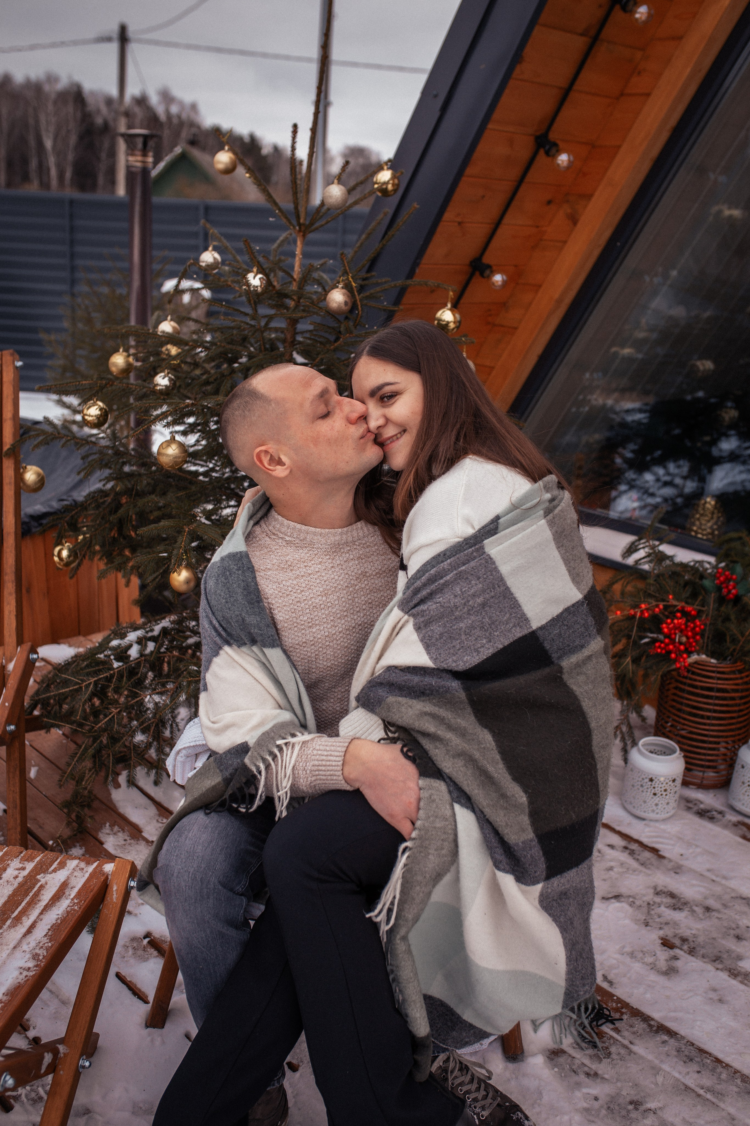 Мария с семьёй