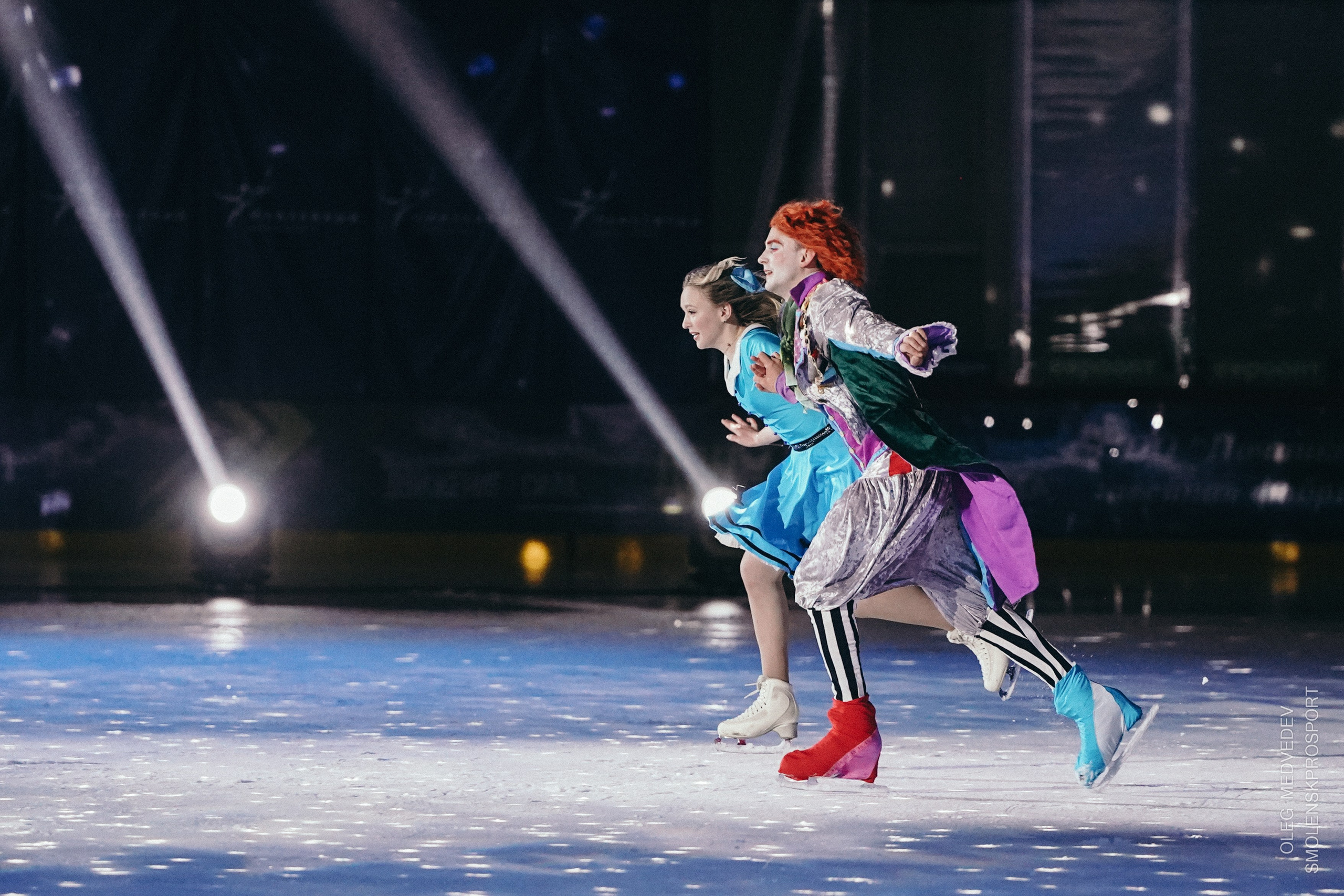 Алиса в стране чудес шоу на льду. Спортивный фотограф Олег Медведев | prosport67 | Смоленск