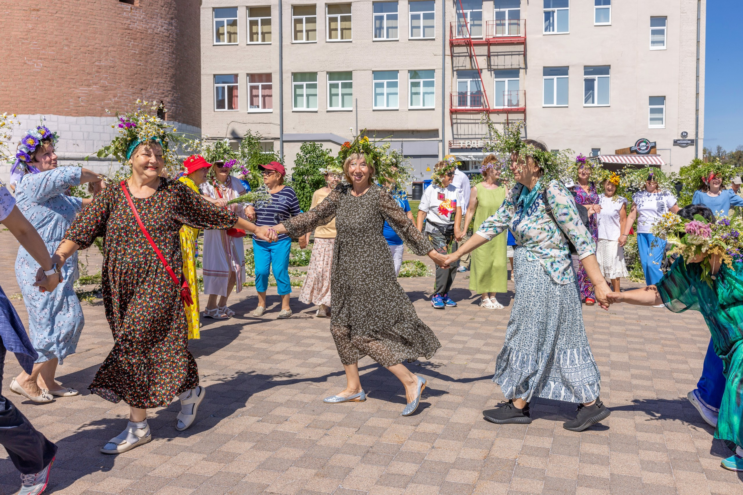 Фестиваль «Ромашковый хоровод». Северная ходьба. Фотограф в Туле Крупский АнДРей. Фотостудия «КАДР71» в Туле