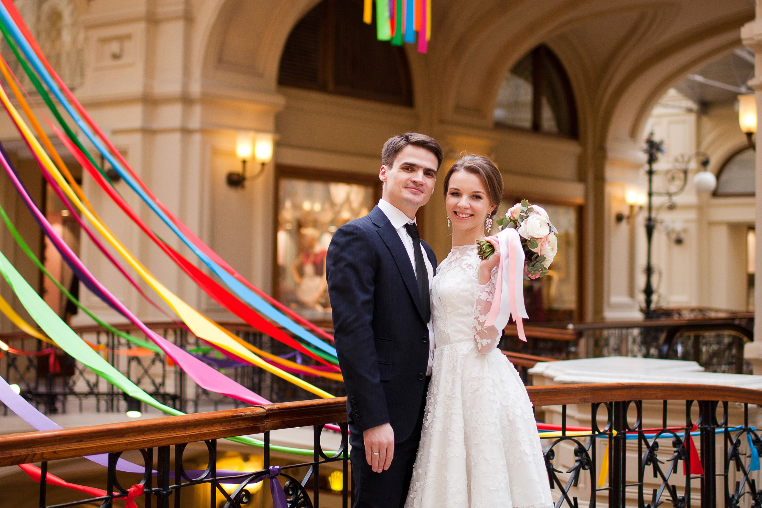 Владимир и Марина Грибоедовский ЗАГС. Семейный и свадебный фотограф Москва Канделаки Ольга