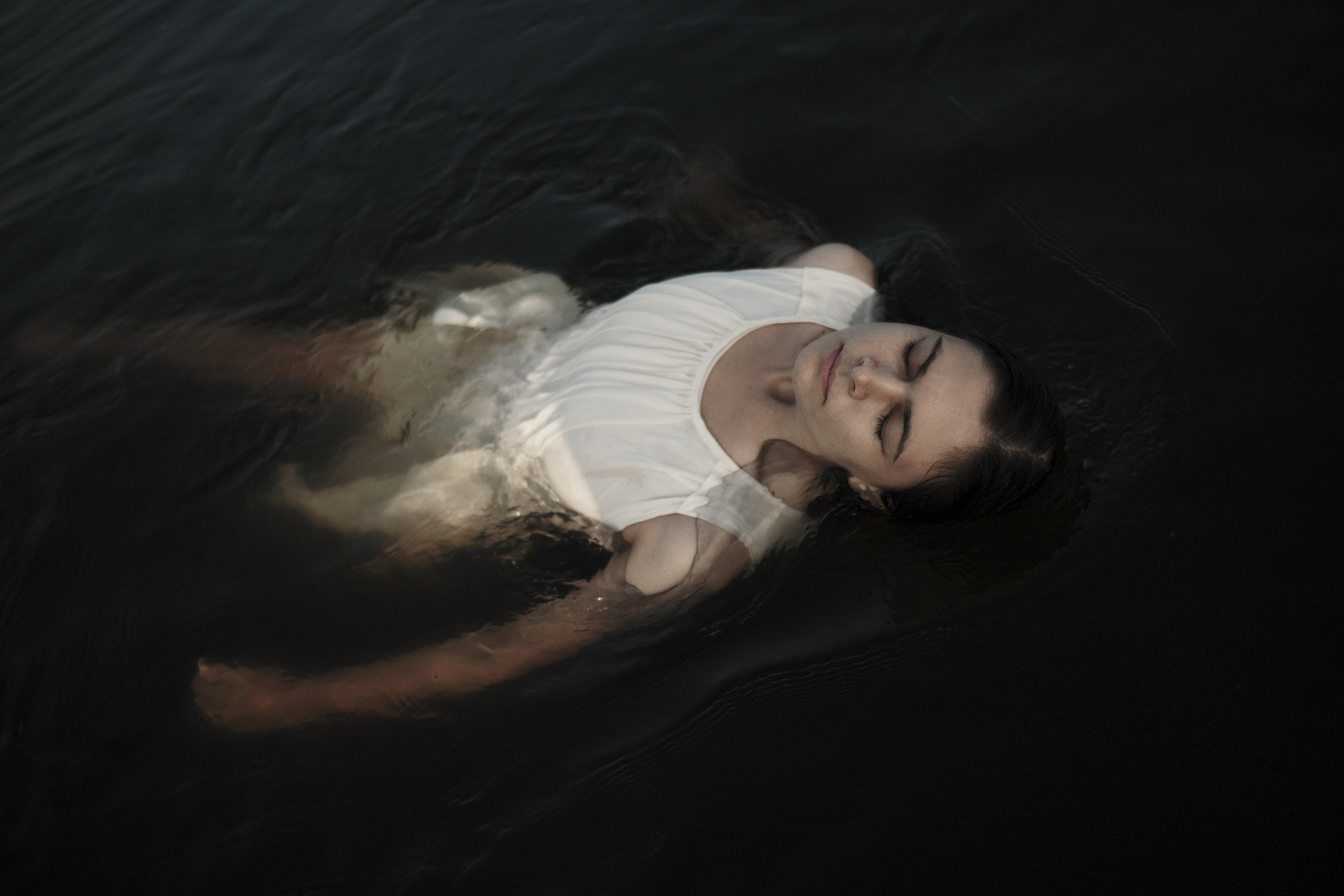 Drowned woman. Aleksandr Schafft