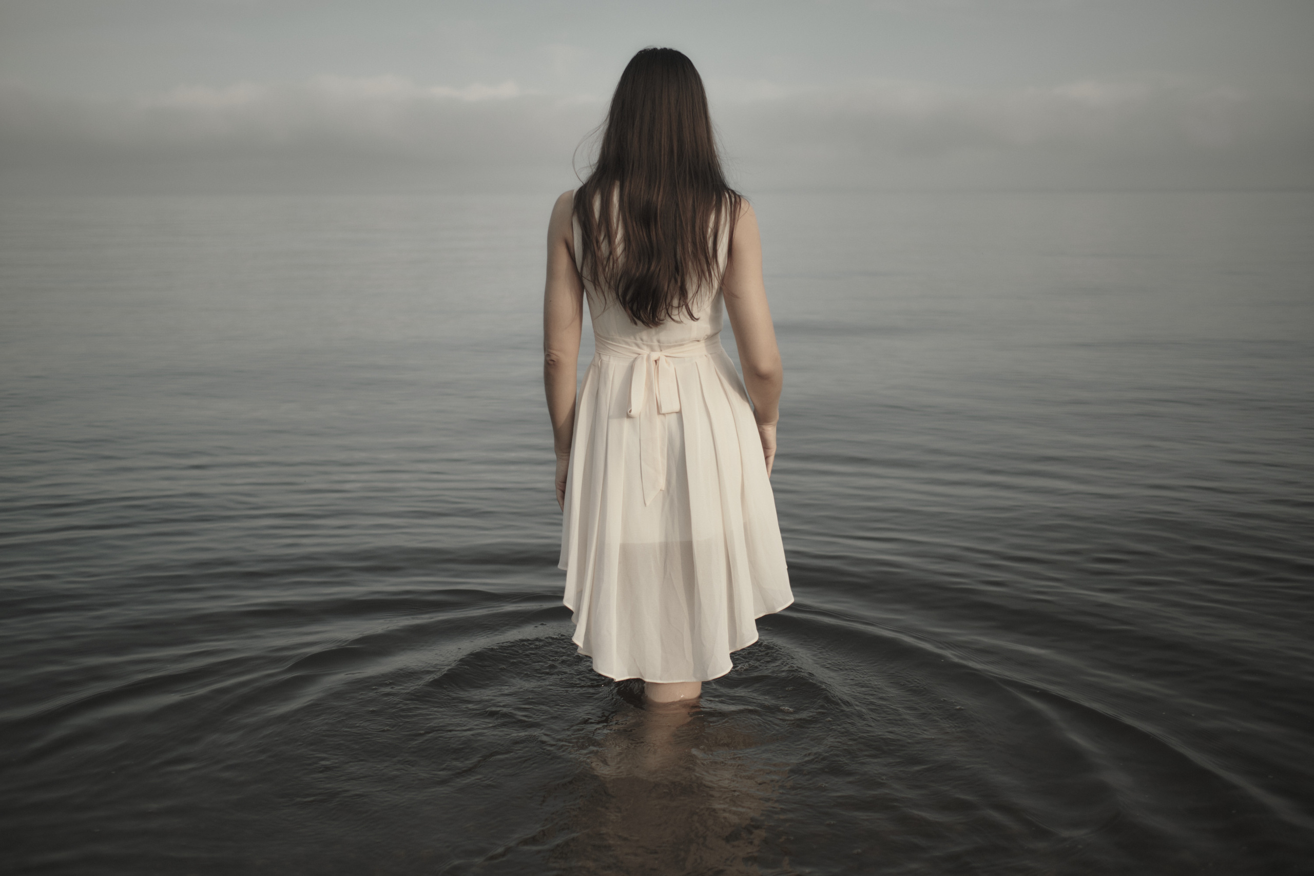 Drowned woman
