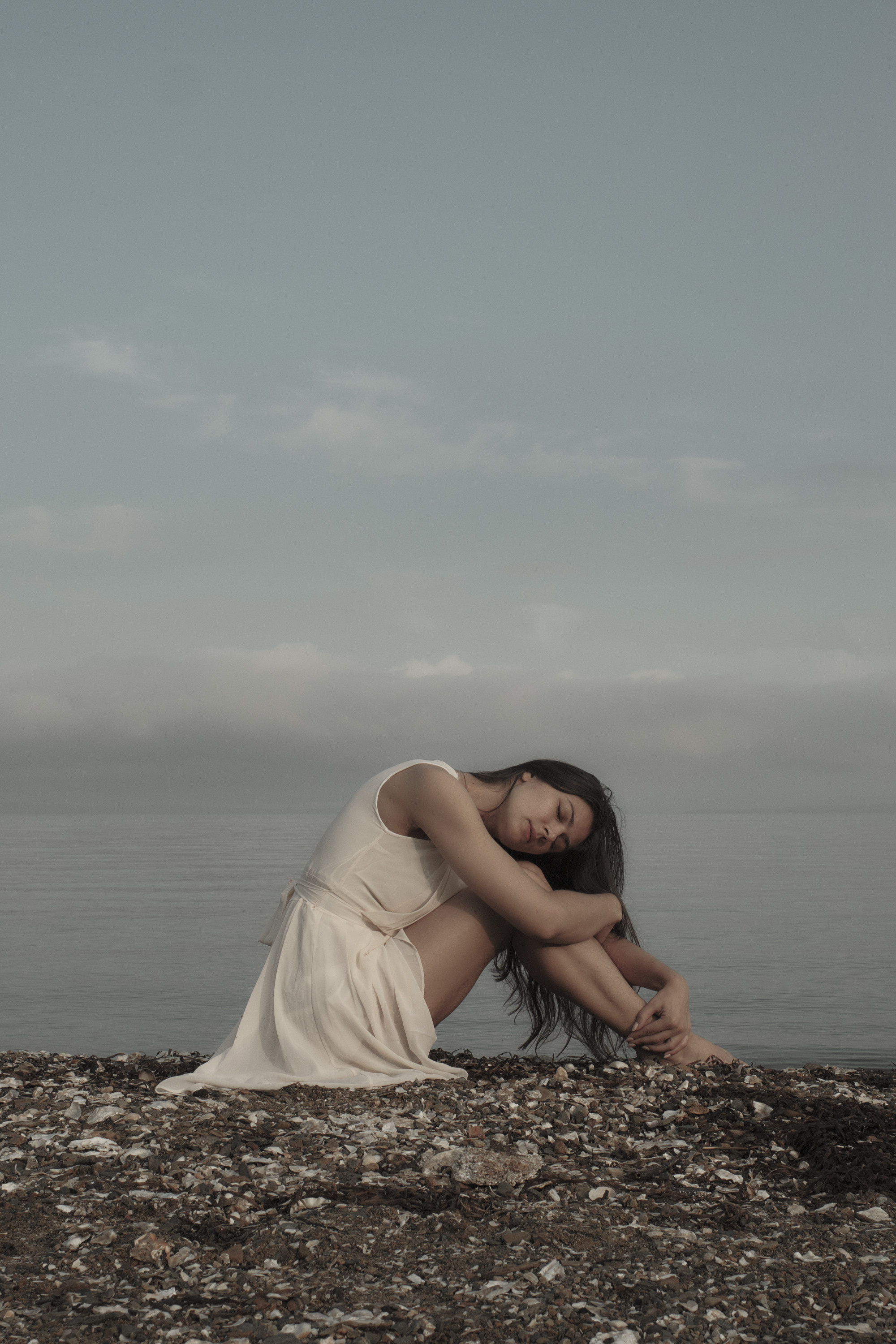 Drowned woman. Aleksandr Schafft