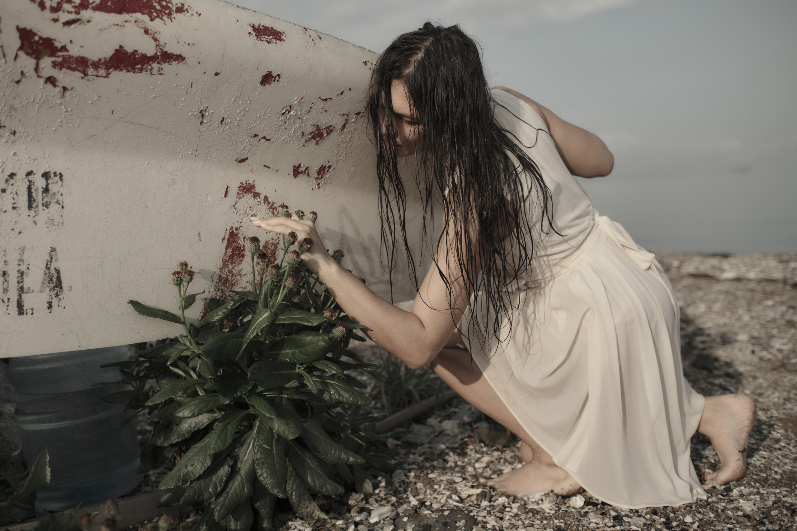 Drowned woman. Aleksandr Schafft