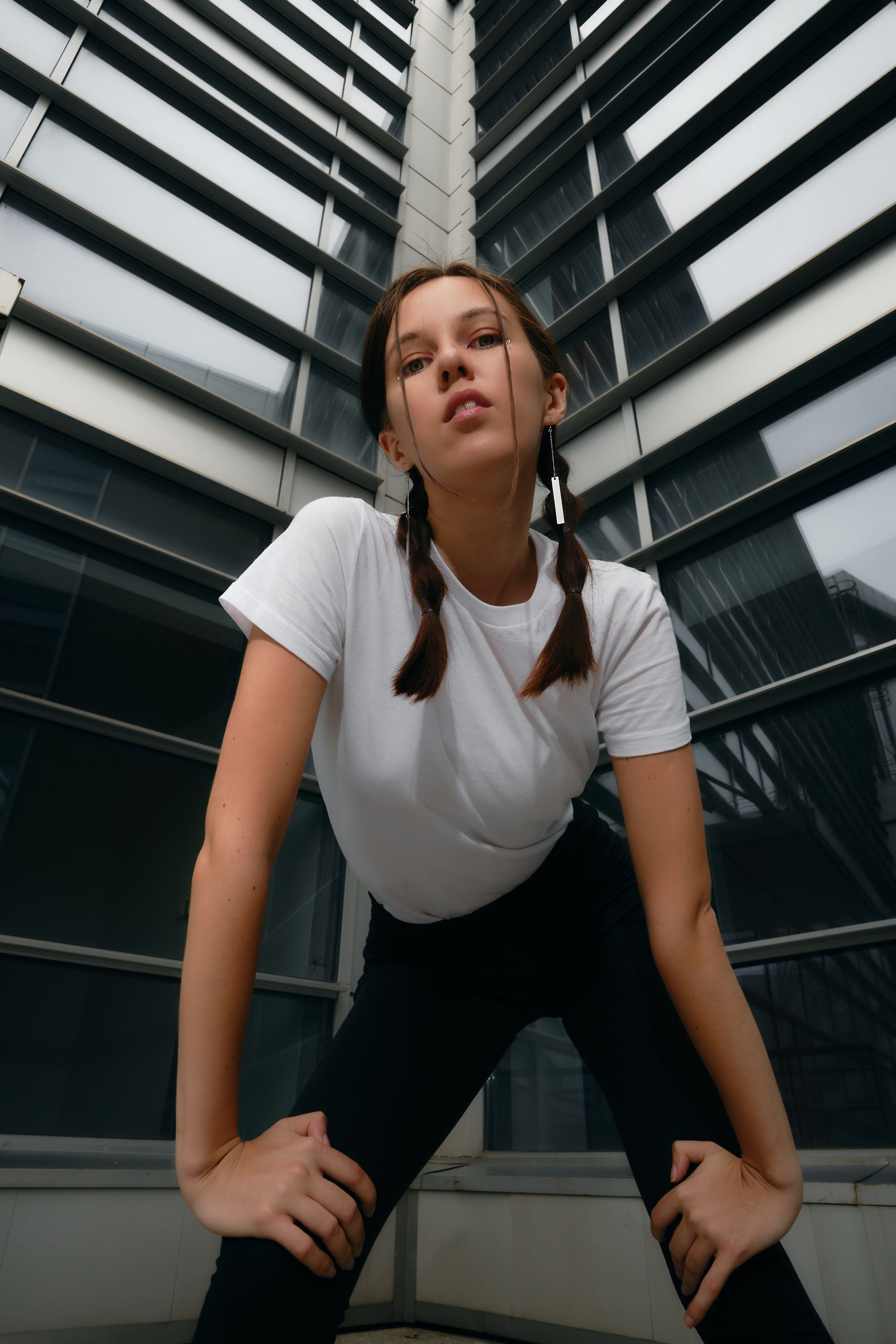 In the lines of buildings. Aleksandr Schafft