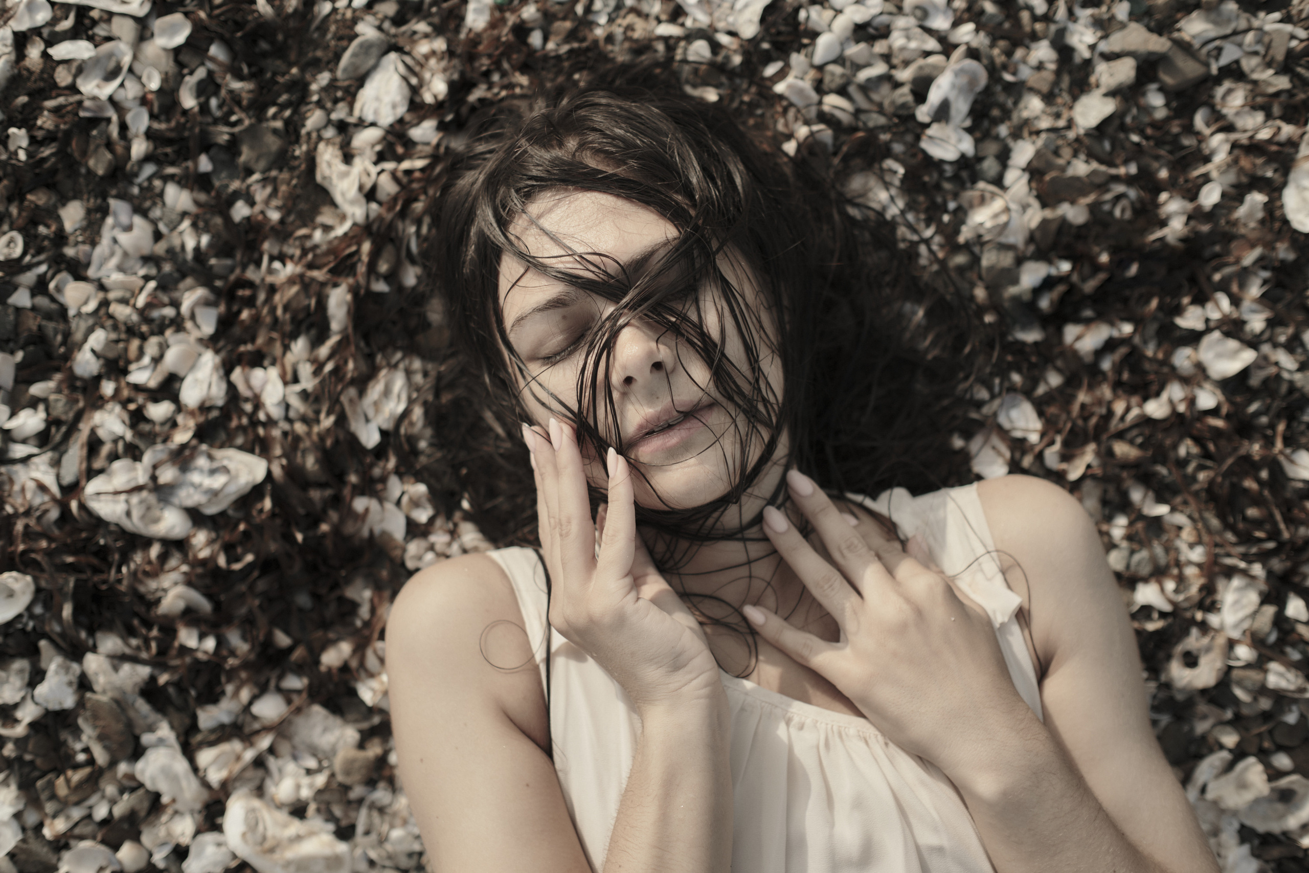 Drowned woman. Aleksandr Schafft