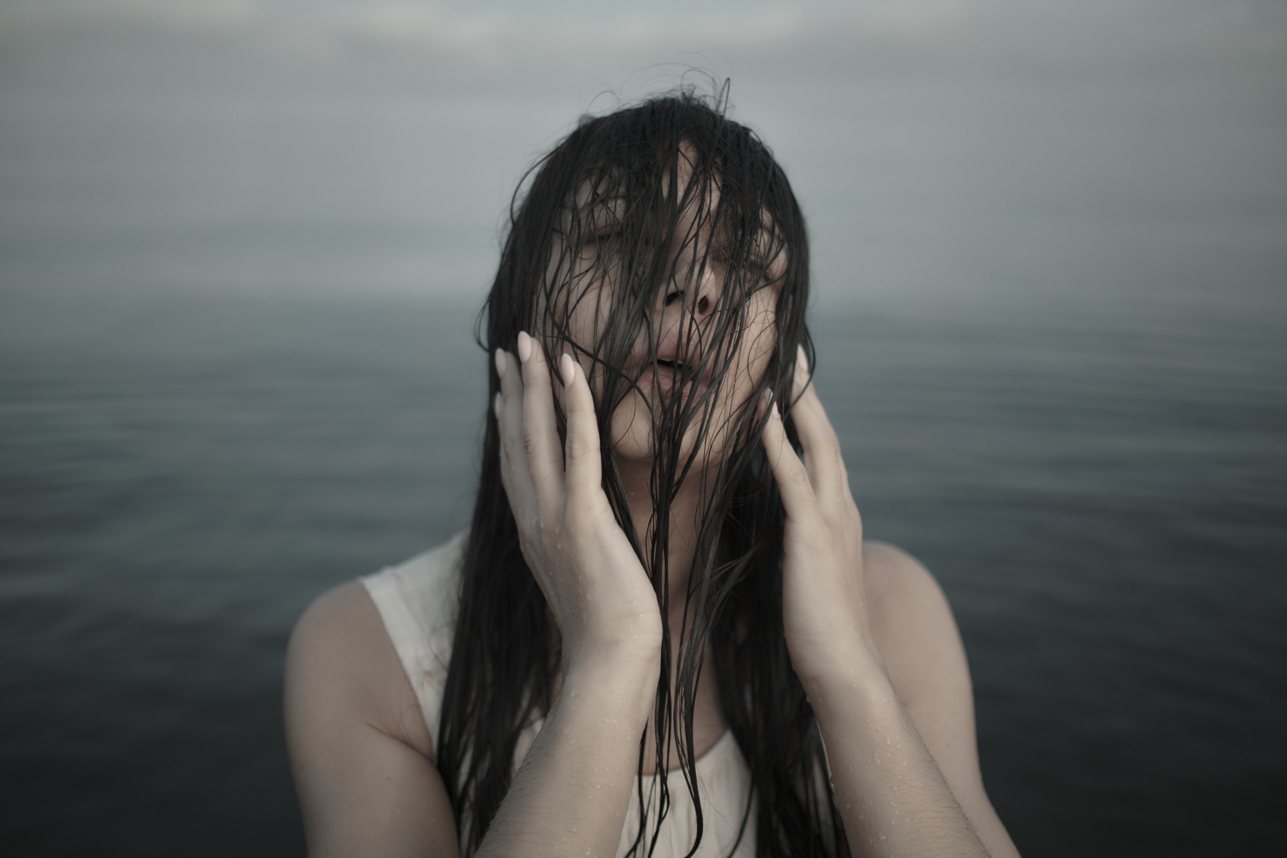 Drowned woman. Aleksandr Schafft