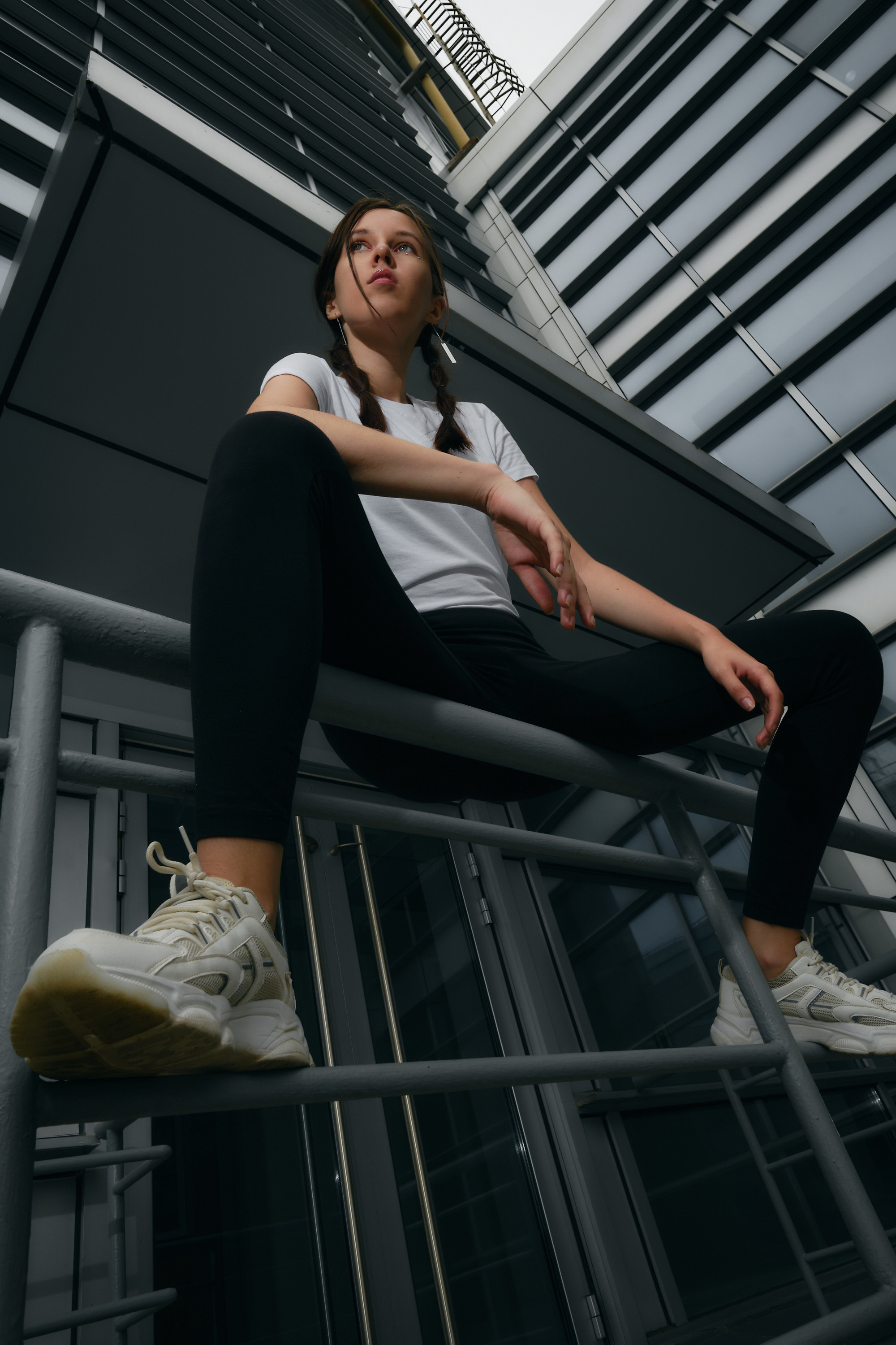 In the lines of buildings. Aleksandr Schafft