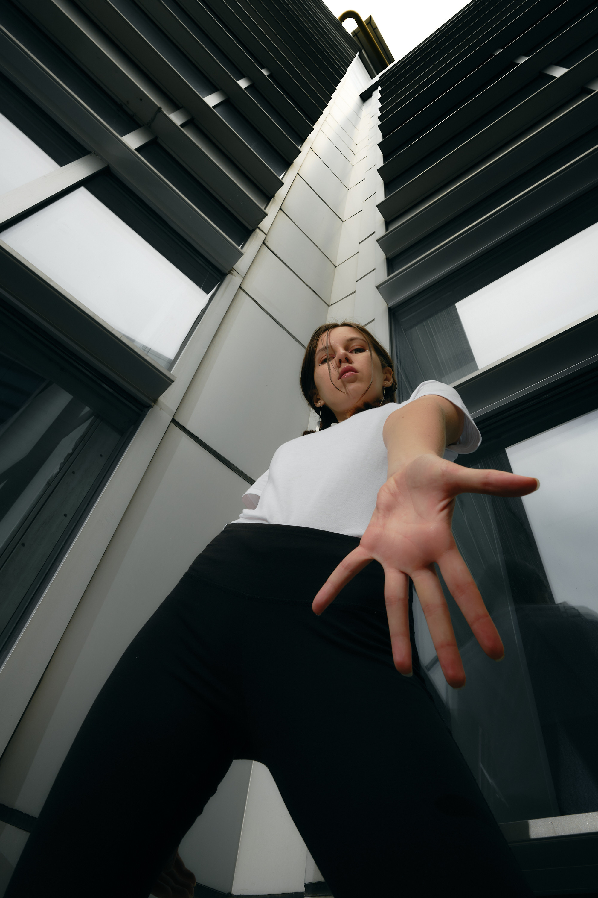 In the lines of buildings. Aleksandr Schafft