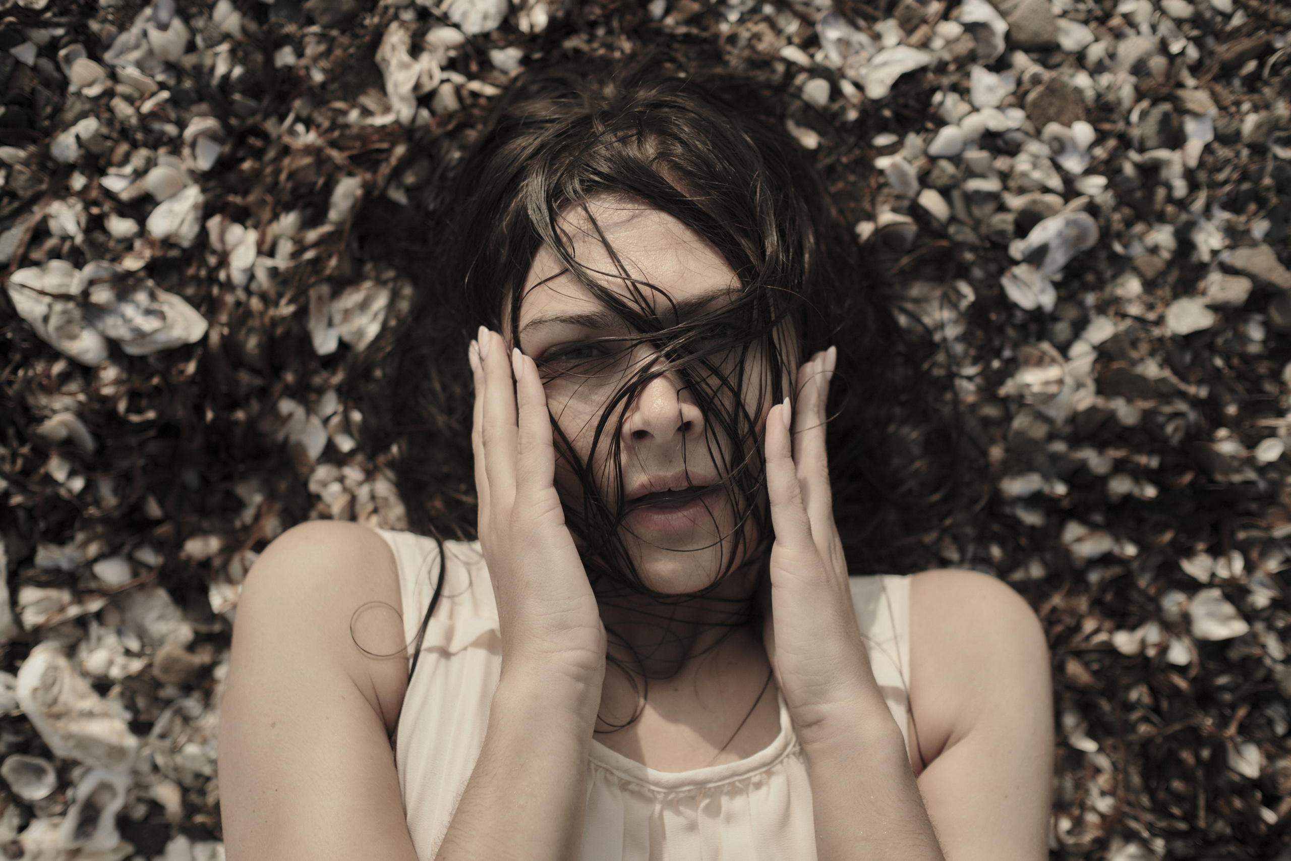 Drowned woman. Aleksandr Schafft