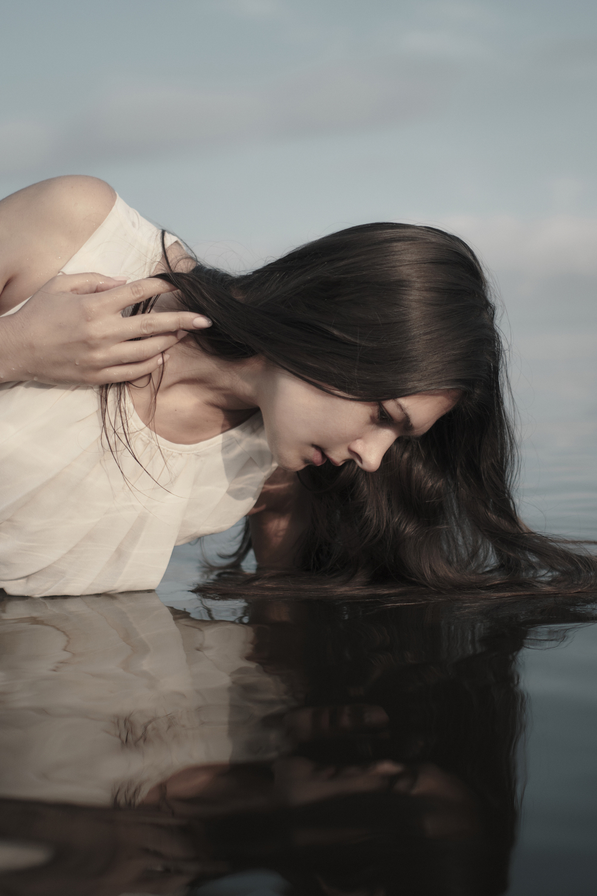 Drowned woman. Aleksandr Schafft