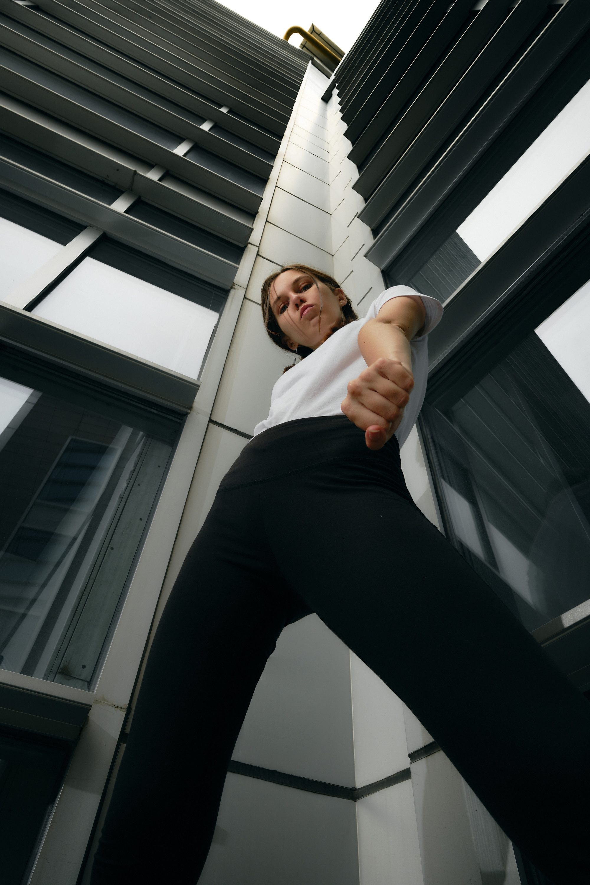 In the lines of buildings. Aleksandr Schafft