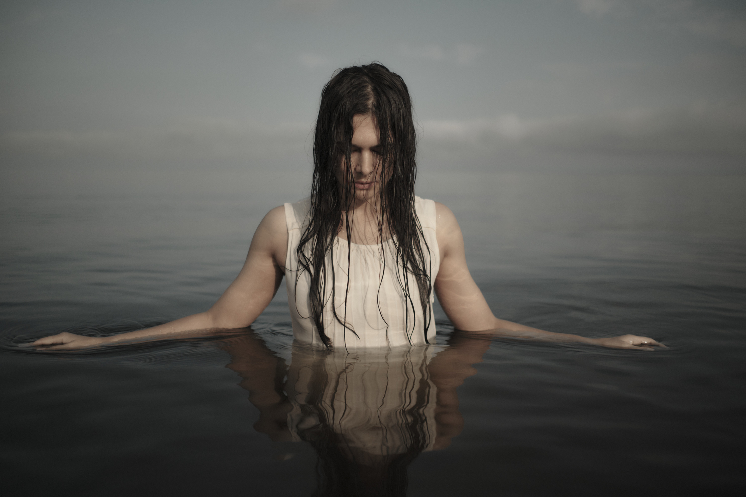 Drowned woman. Aleksandr Schafft