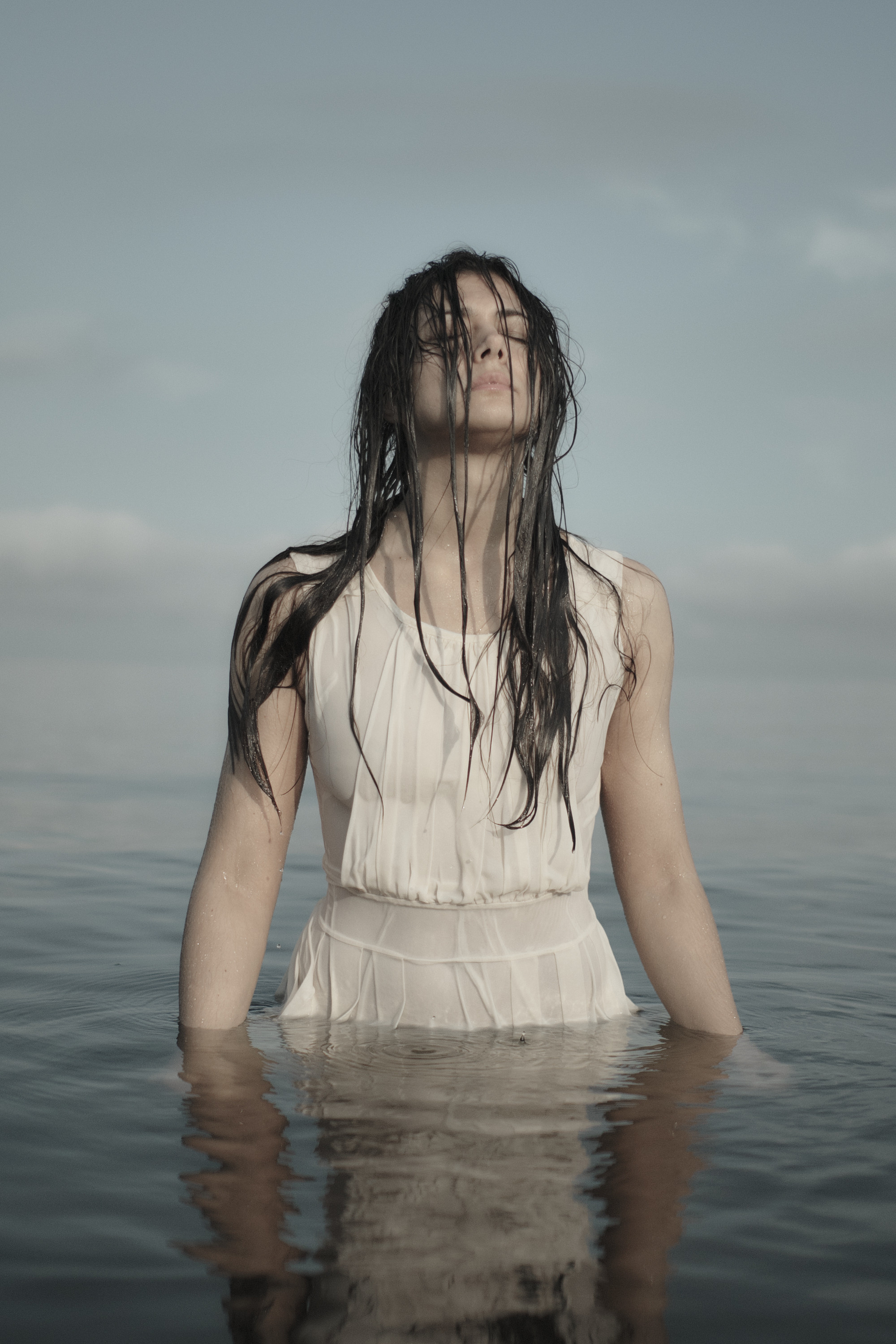 Drowned woman. Aleksandr Schafft