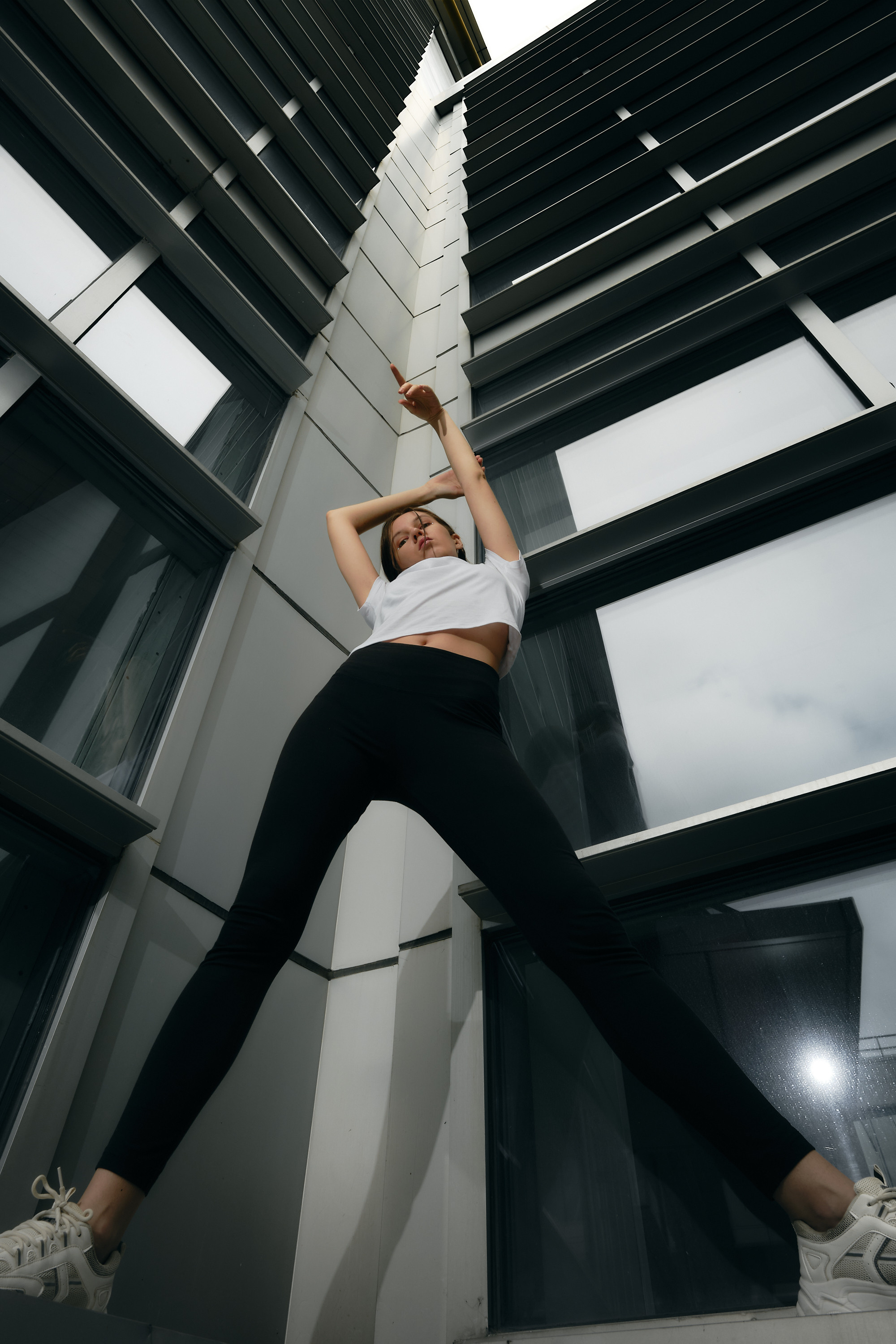 In the lines of buildings. Aleksandr Schafft