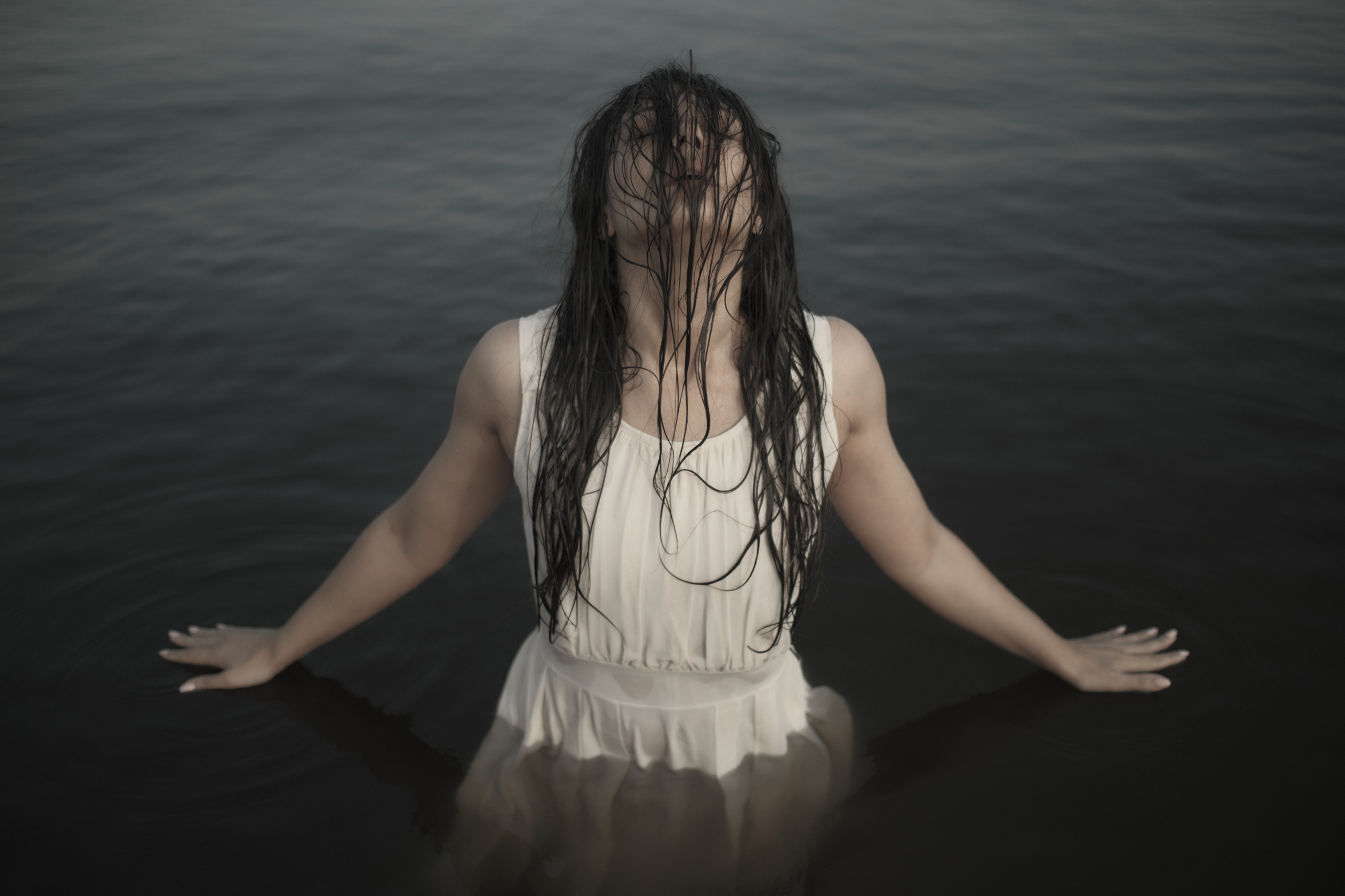 Drowned woman. Aleksandr Schafft