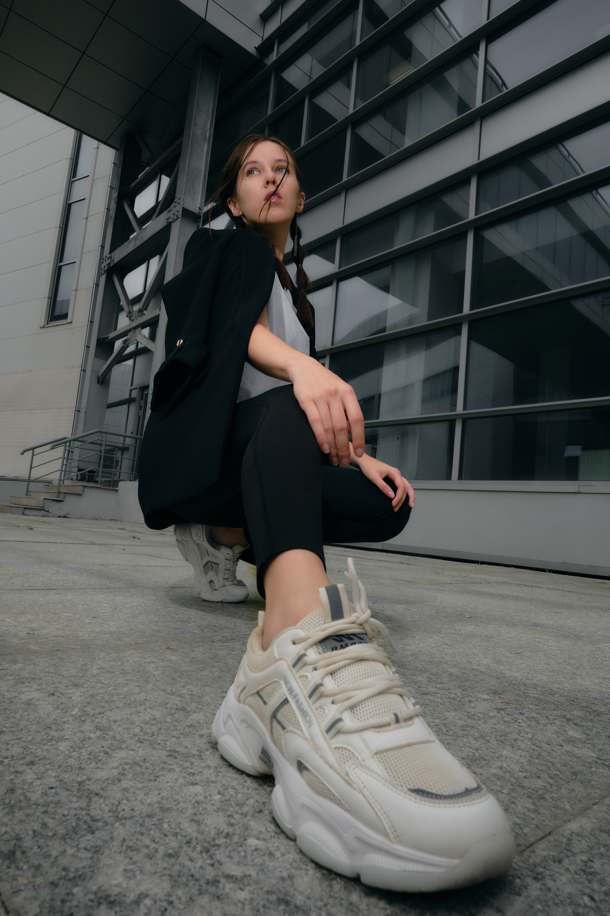 In the lines of buildings. Aleksandr Schafft