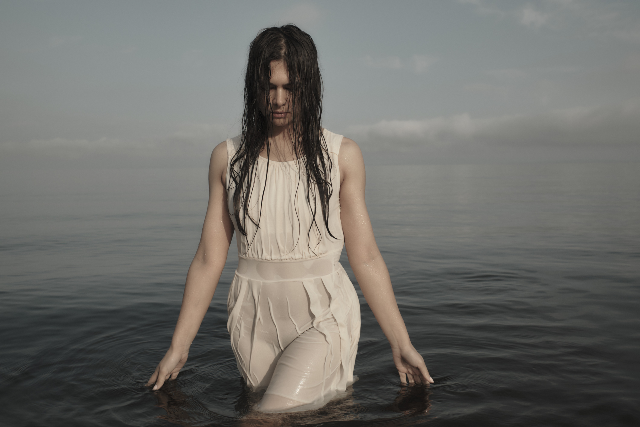 Drowned woman. Aleksandr Schafft