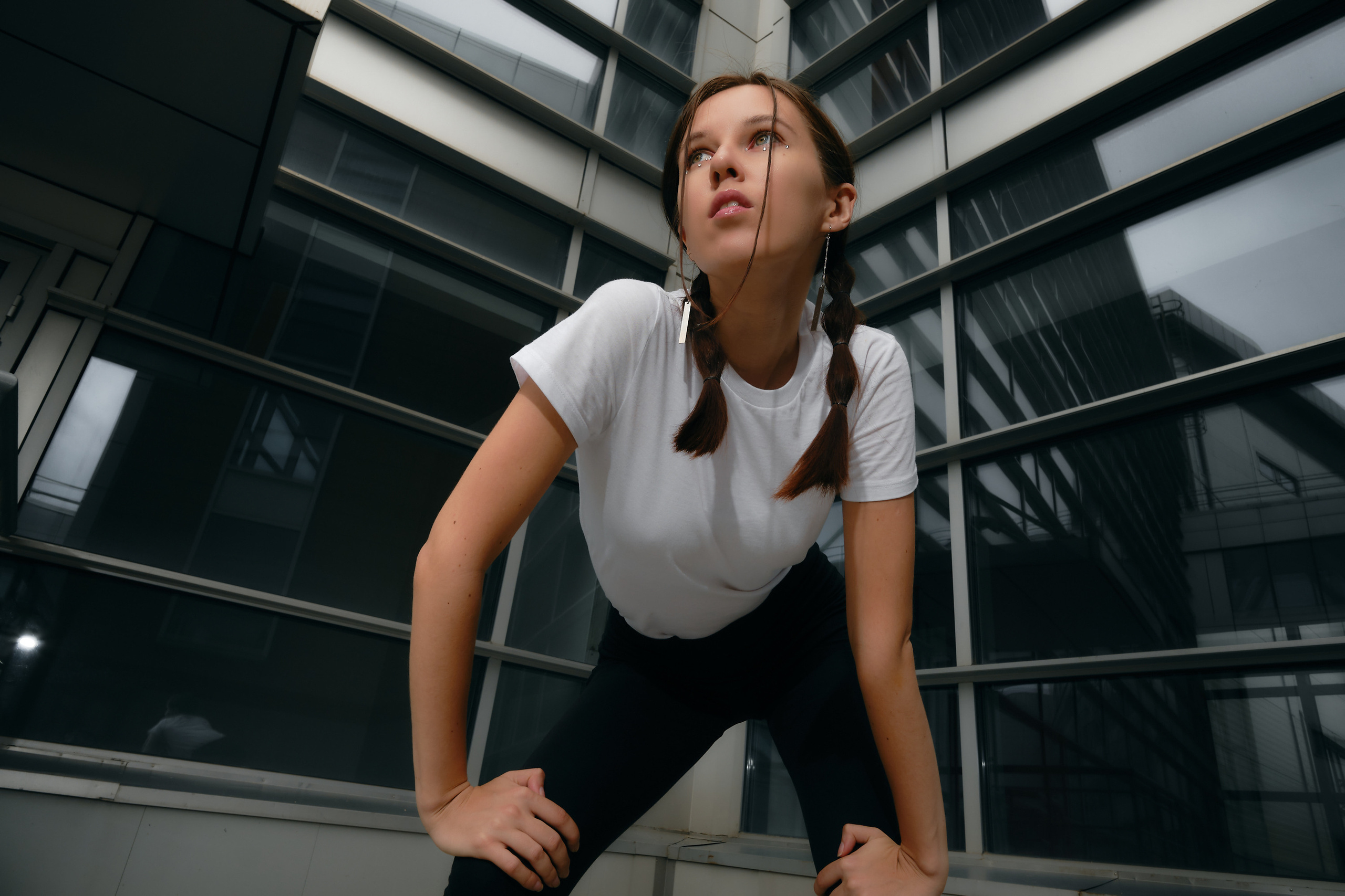 In the lines of buildings. Aleksandr Schafft