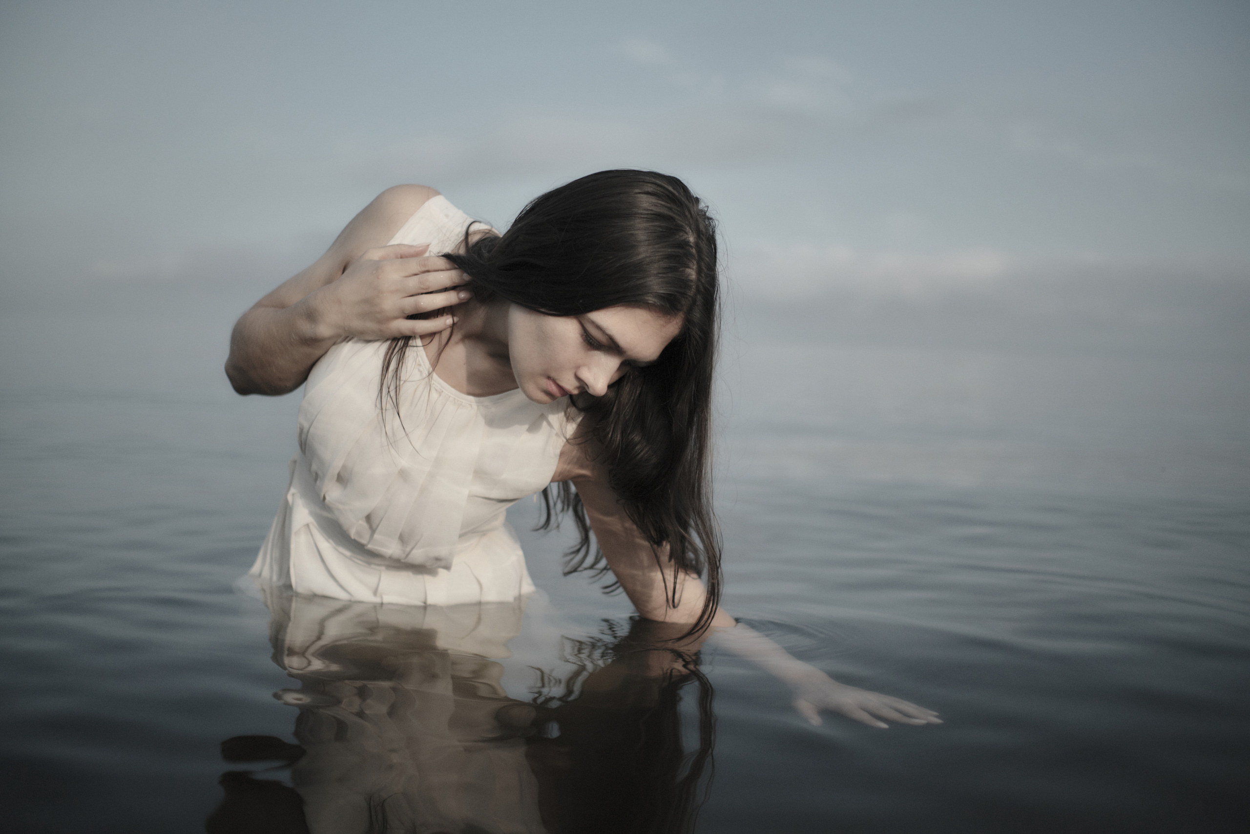 Drowned woman. Aleksandr Schafft