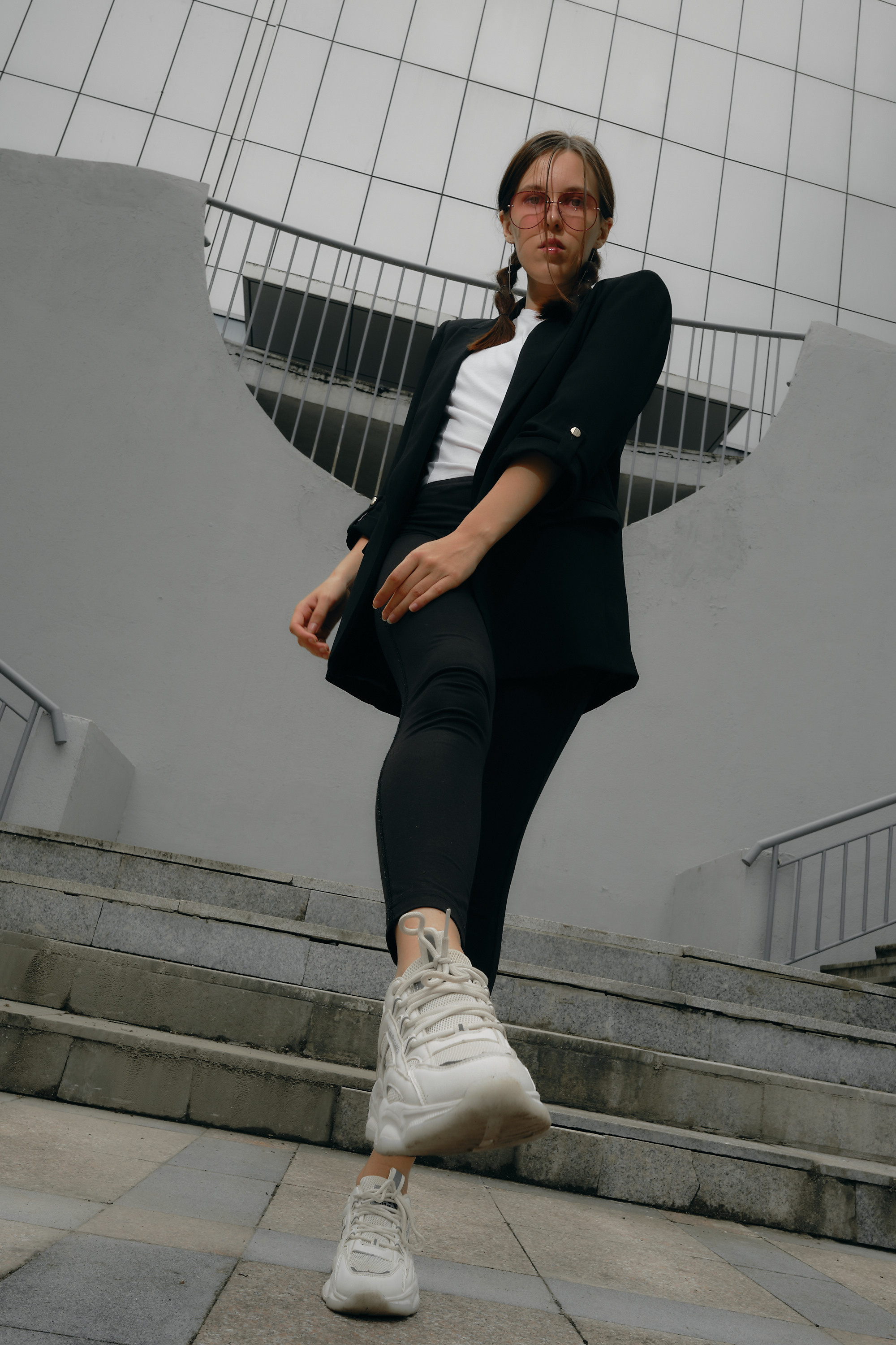 In the lines of buildings. Aleksandr Schafft