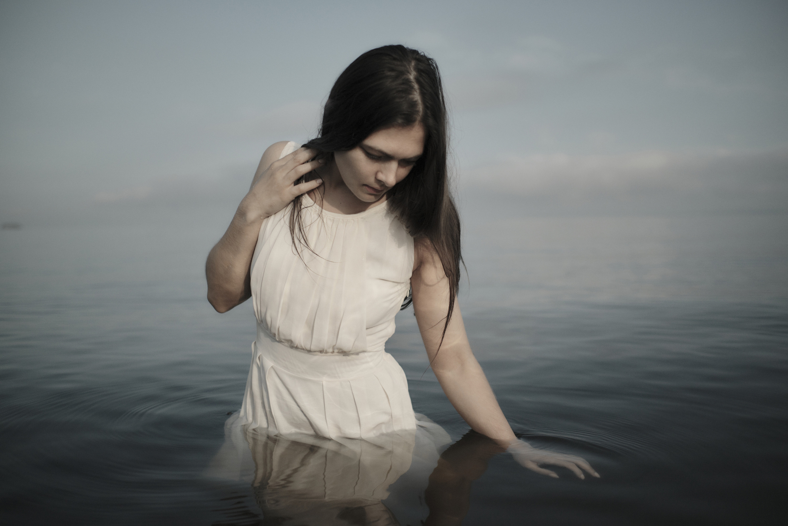 Drowned woman. Aleksandr Schafft