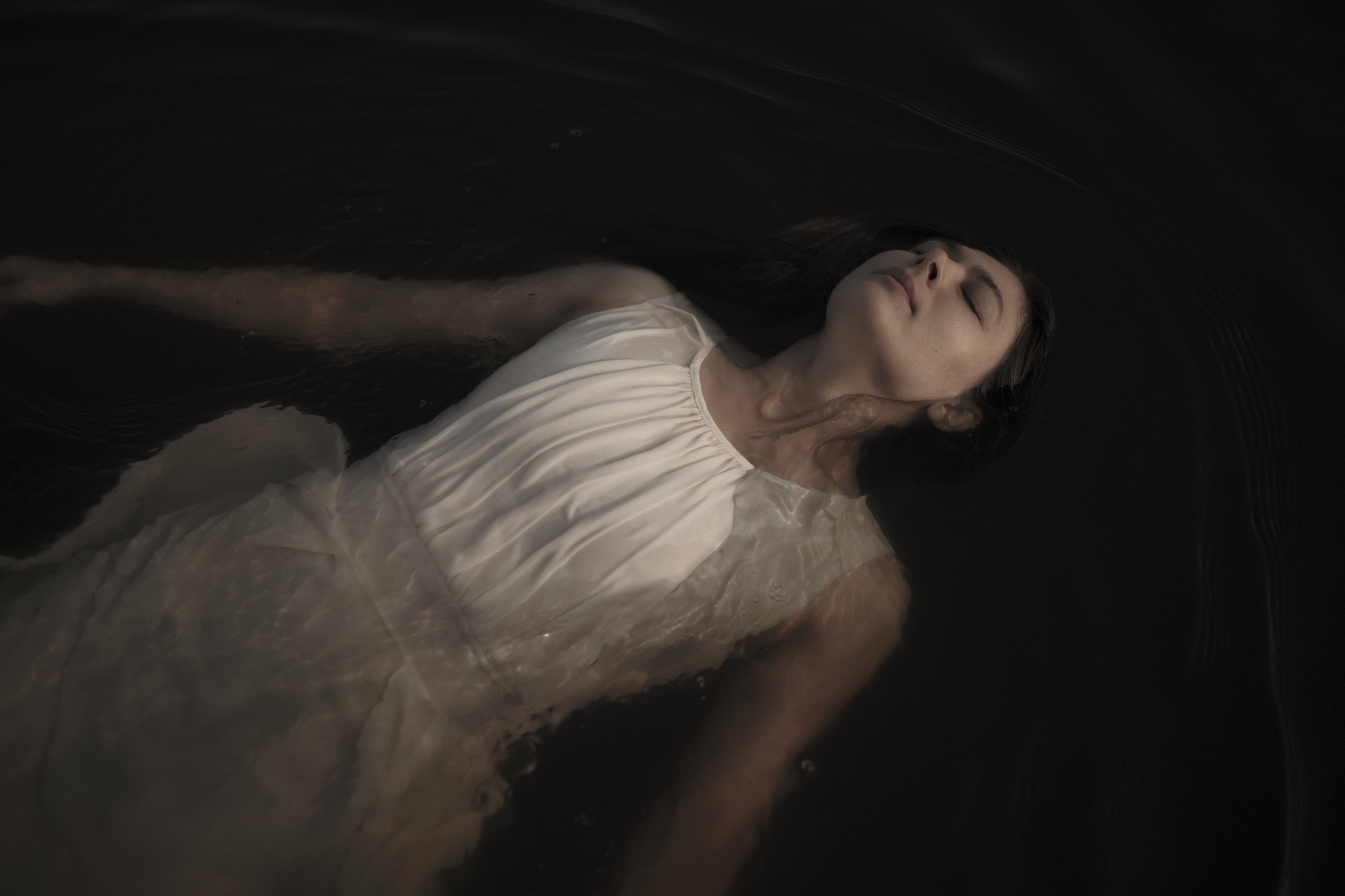 Drowned woman. Aleksandr Schafft