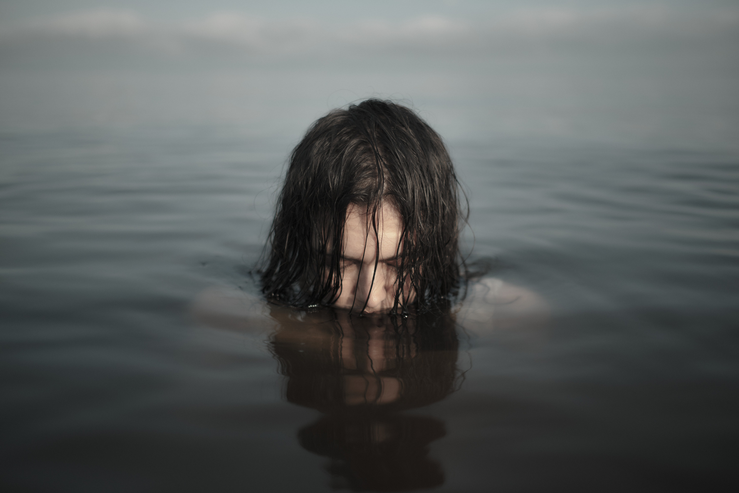 Drowned woman. Aleksandr Schafft
