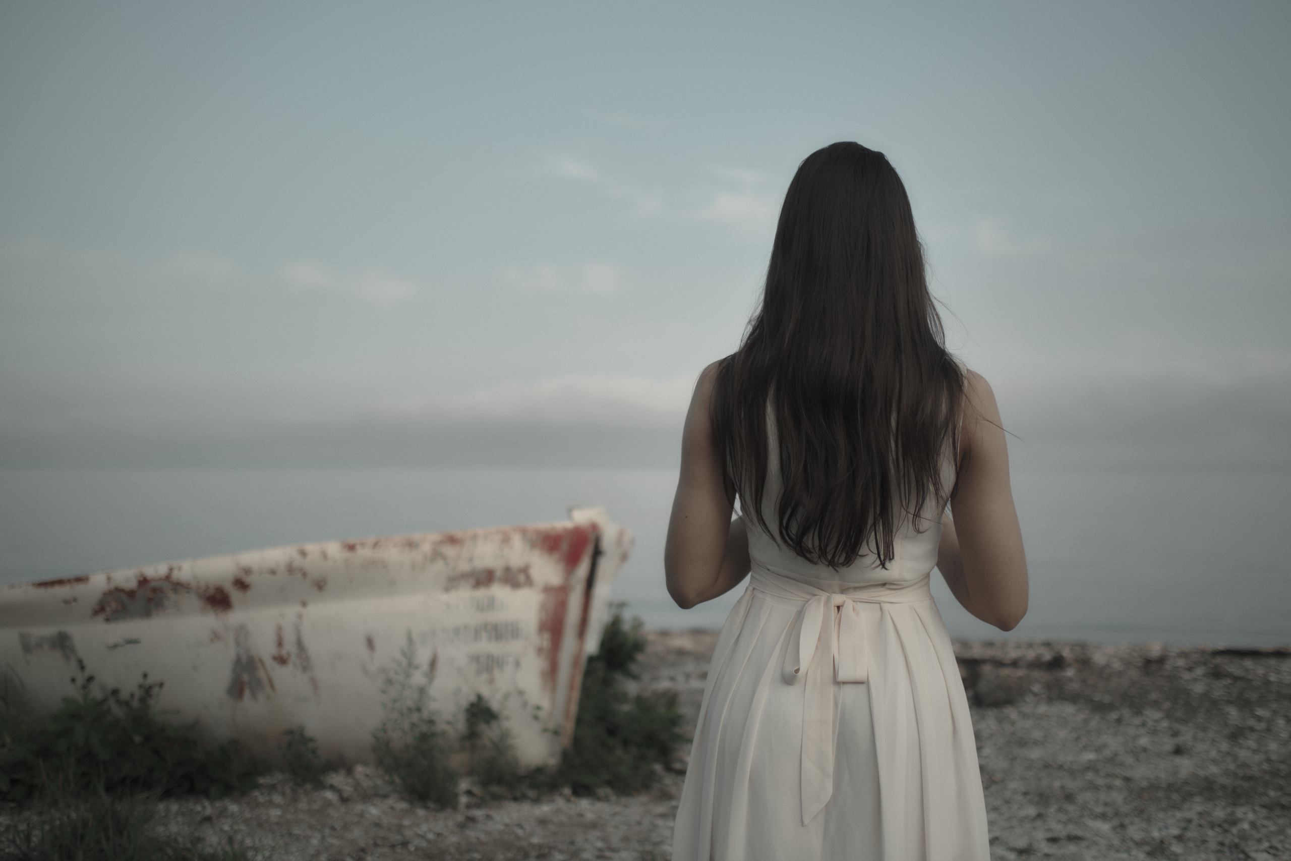 Drowned woman. Aleksandr Schafft