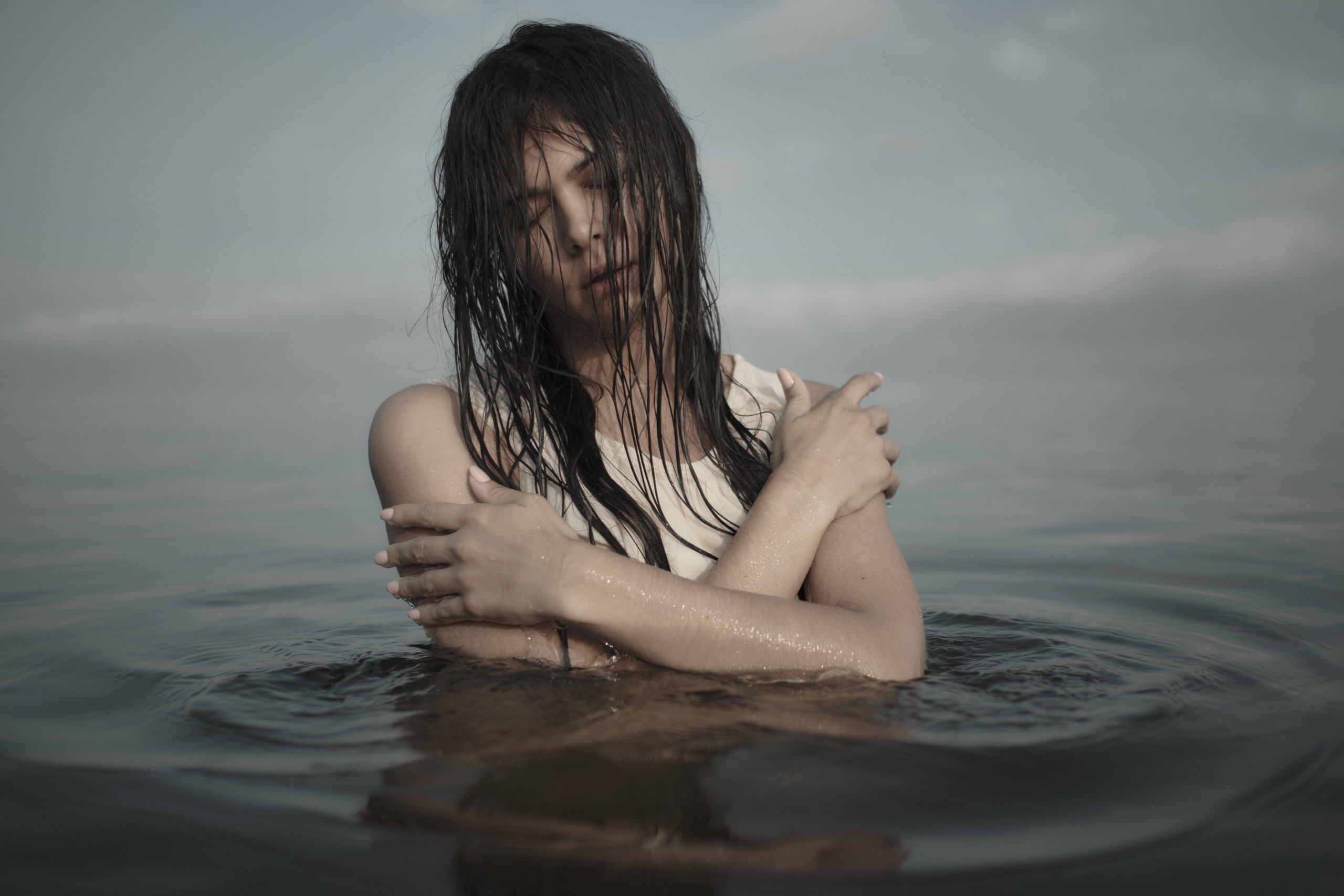 Drowned woman. Aleksandr Schafft