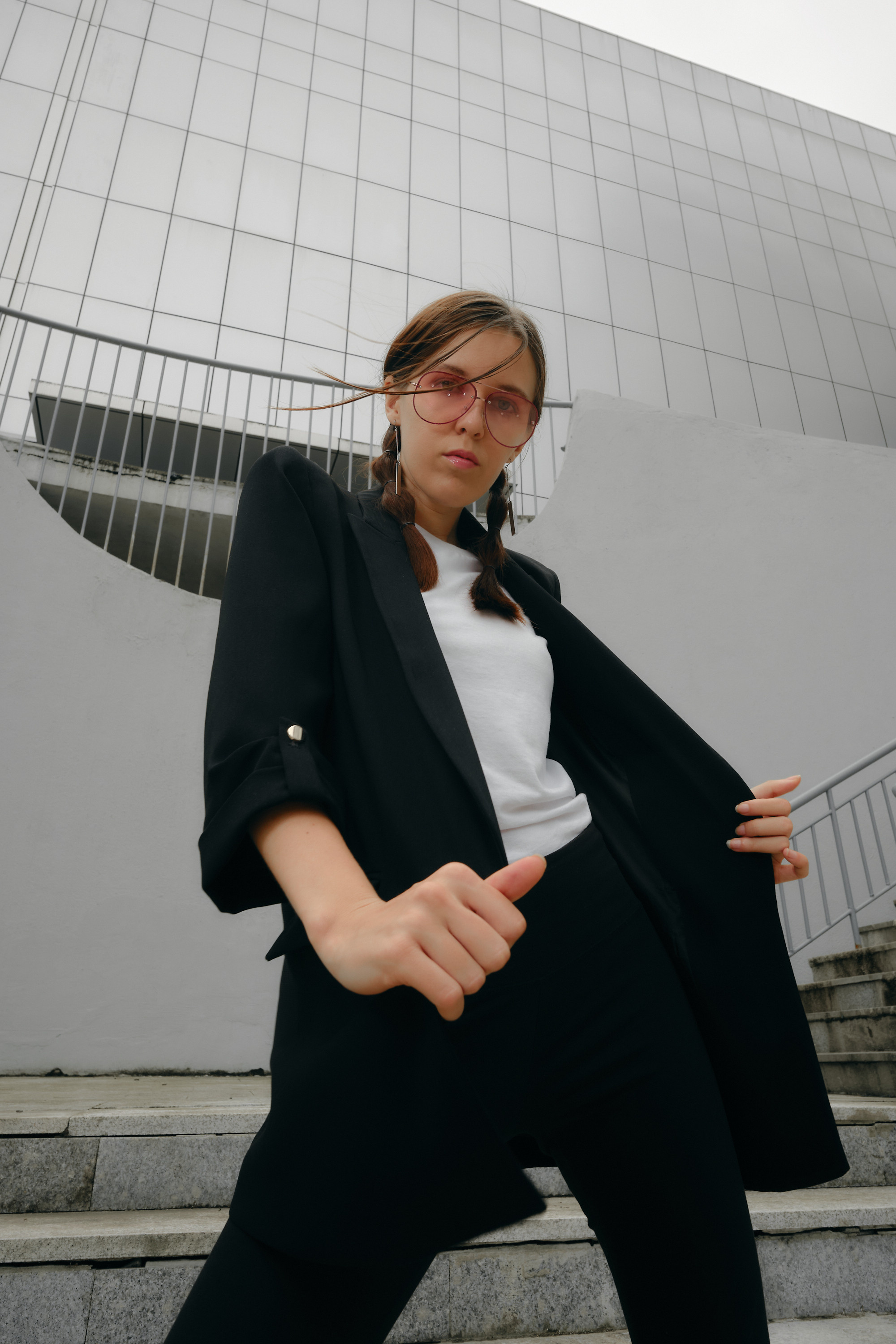 In the lines of buildings. Aleksandr Schafft