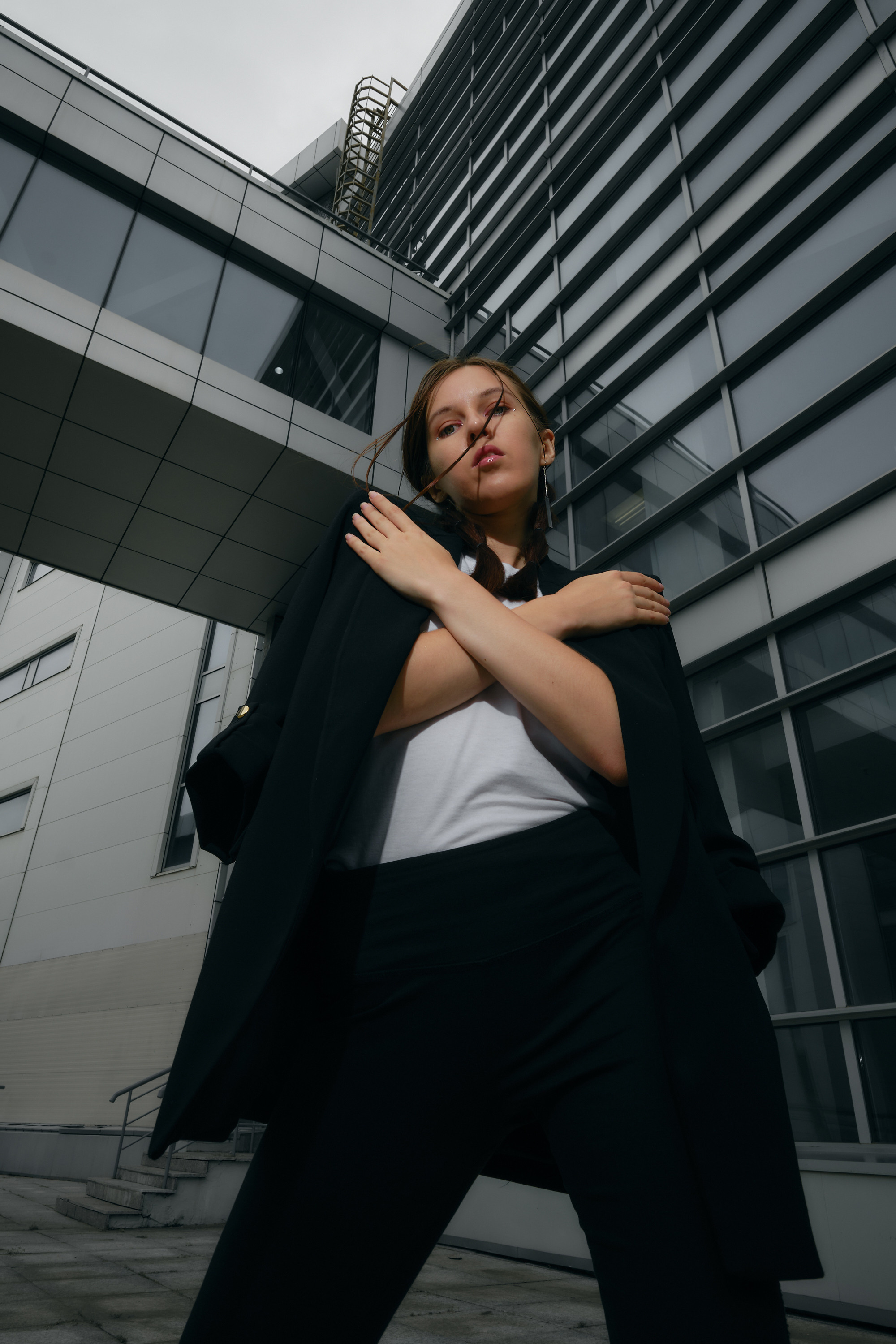 In the lines of buildings. Aleksandr Schafft