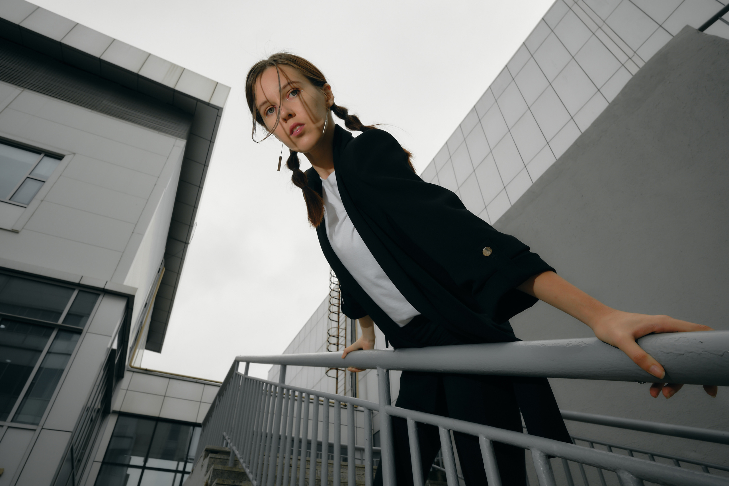 In the lines of buildings. Aleksandr Schafft