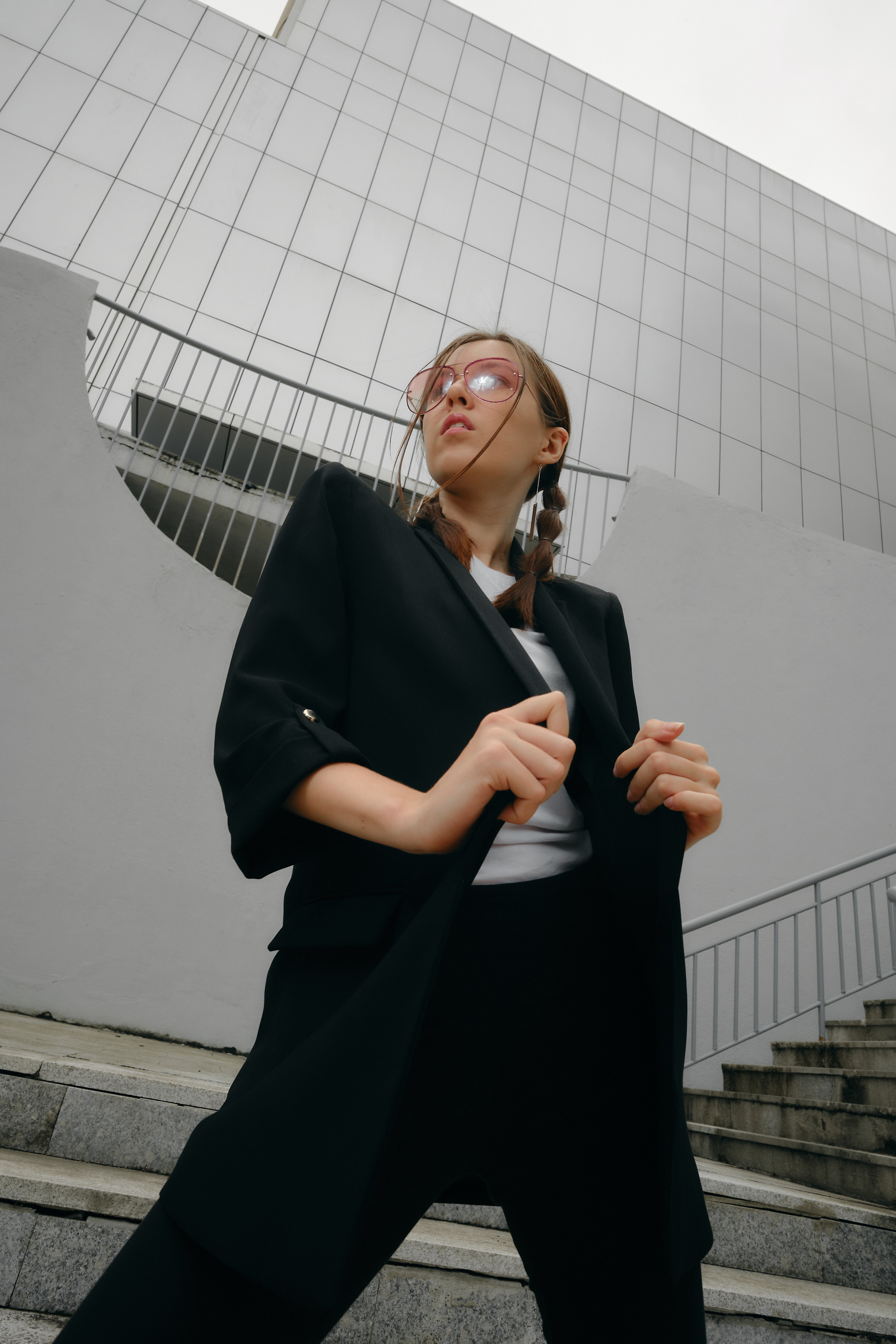 In the lines of buildings. Aleksandr Schafft