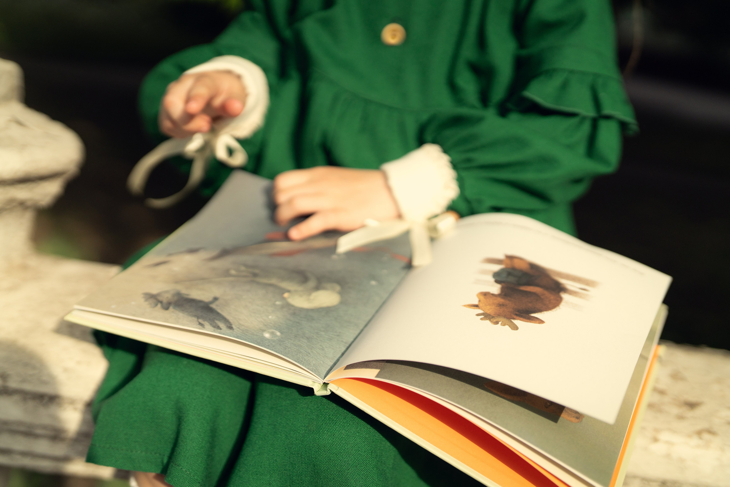 Девочка и книга. Семейный и детский фотограф в Ростове-на-Дону Елена Захарова