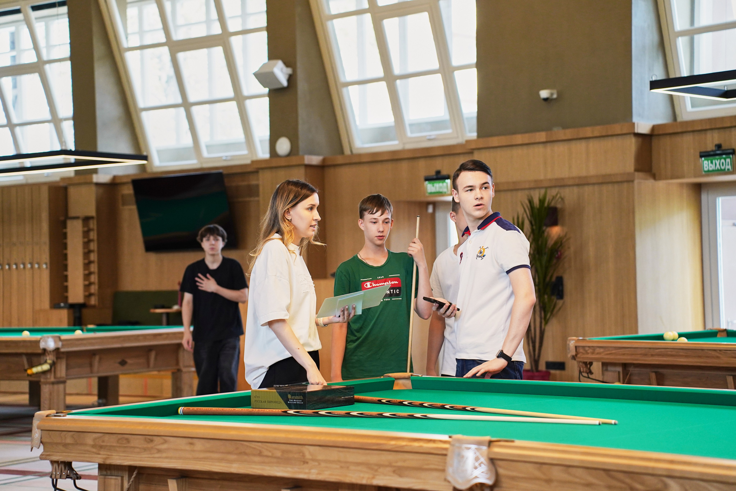 Бильярд Родина. Фотограф