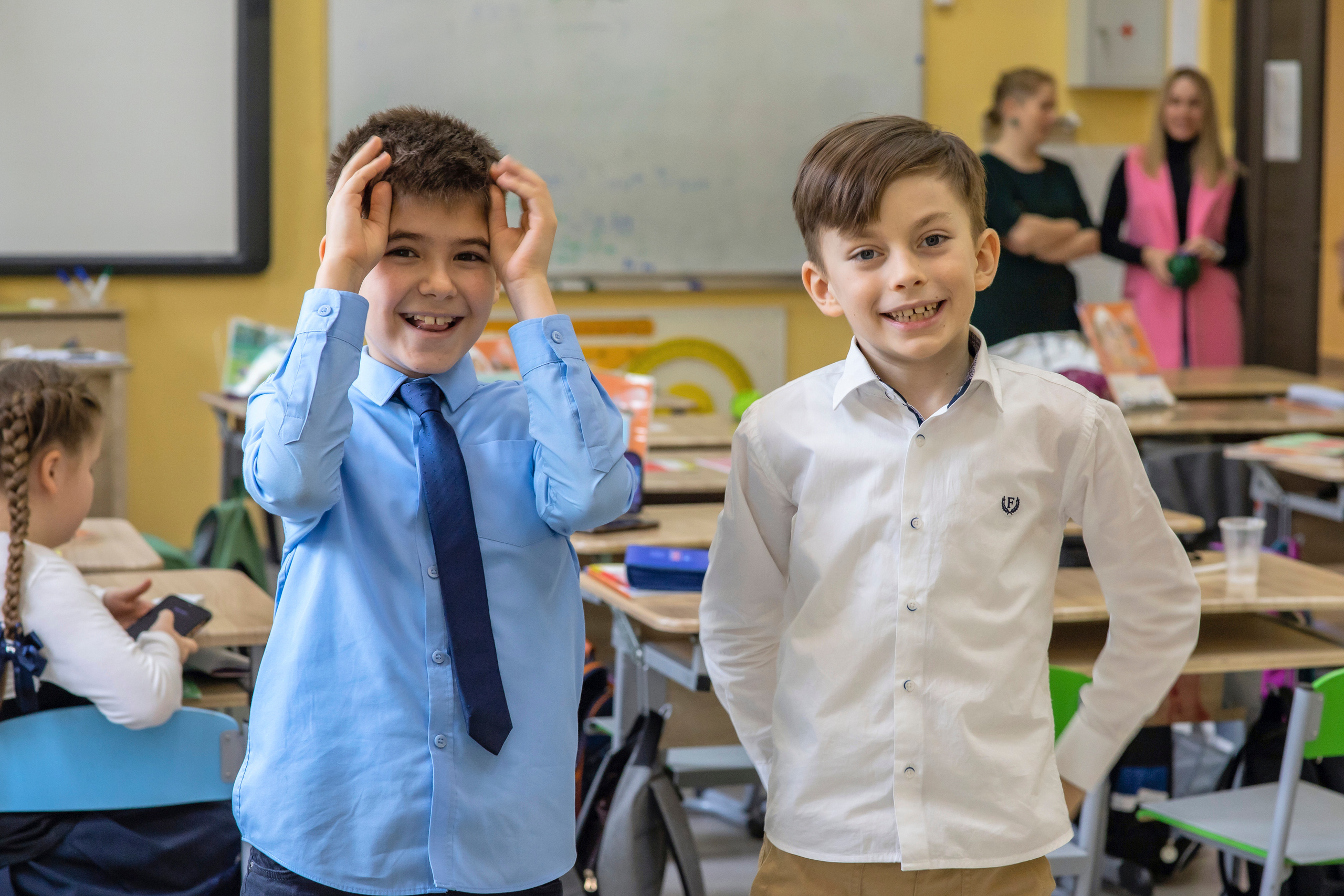 Репортажная съемка начальной школы. Семейный фотограф в Москве Наталья Чуб, заказать Фотокнигу