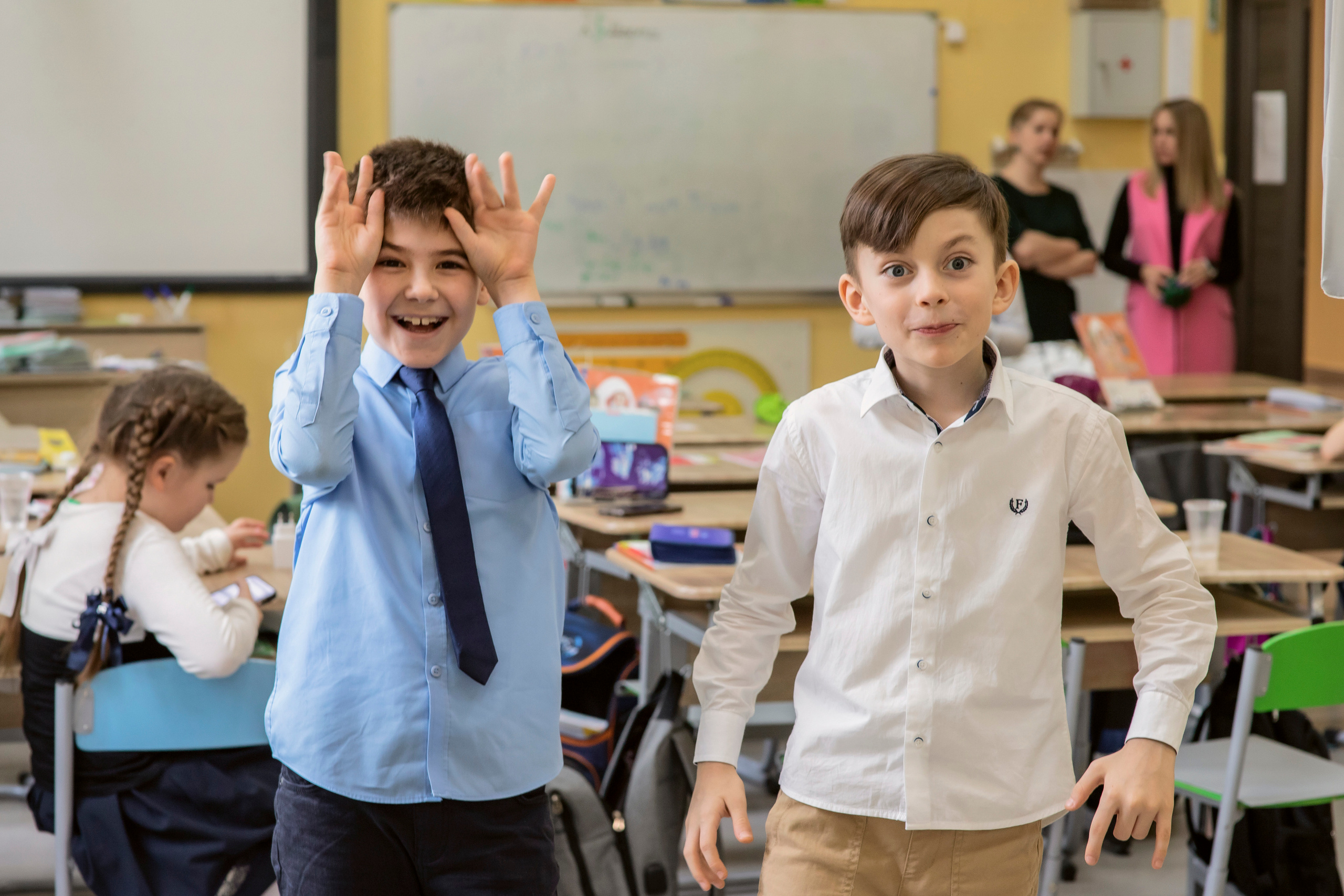 Репортажная съемка начальной школы. Семейный фотограф в Москве Наталья Чуб, заказать Фотокнигу