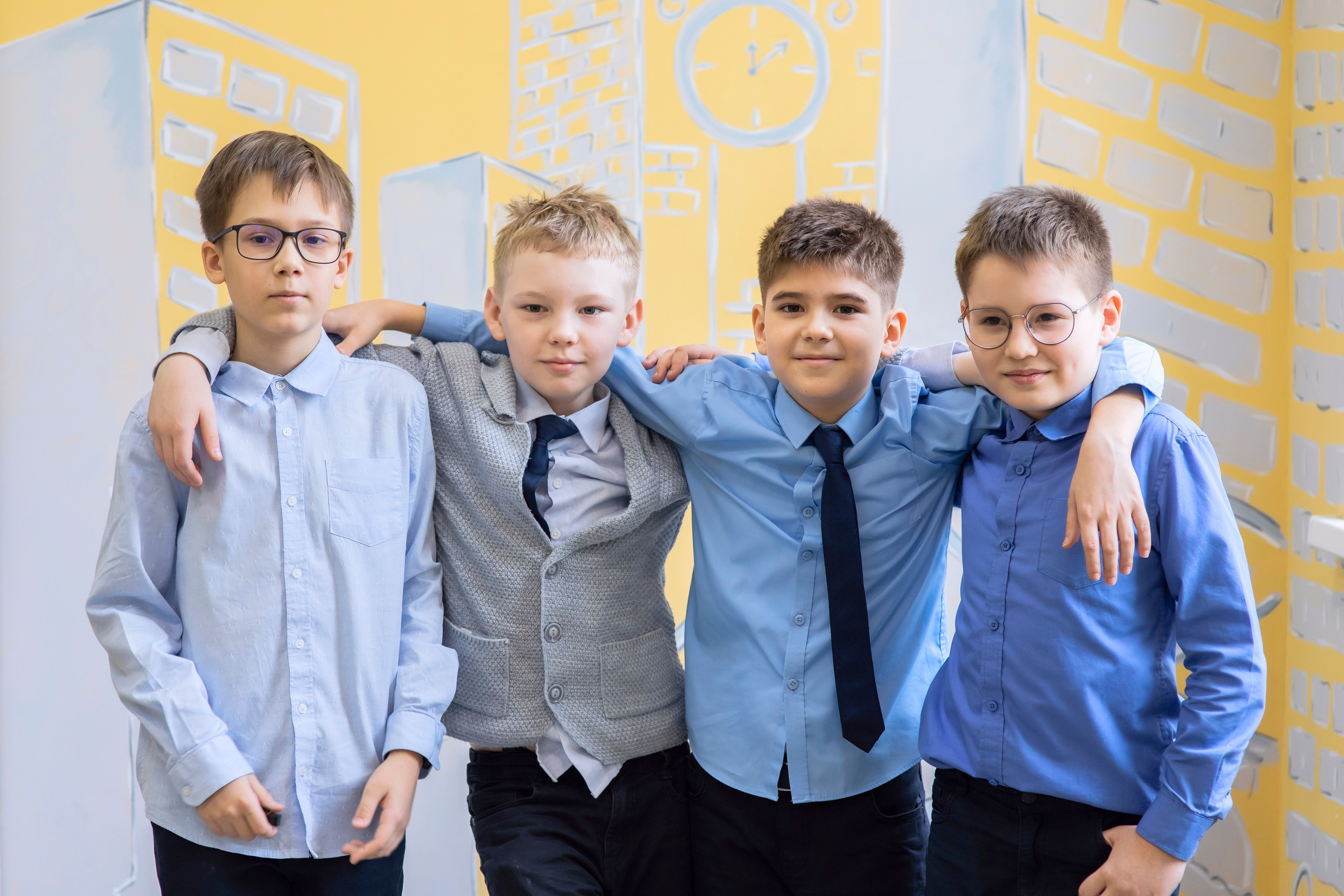 Репортажная съемка начальной школы. Семейный фотограф в Москве Наталья Чуб, заказать Фотокнигу