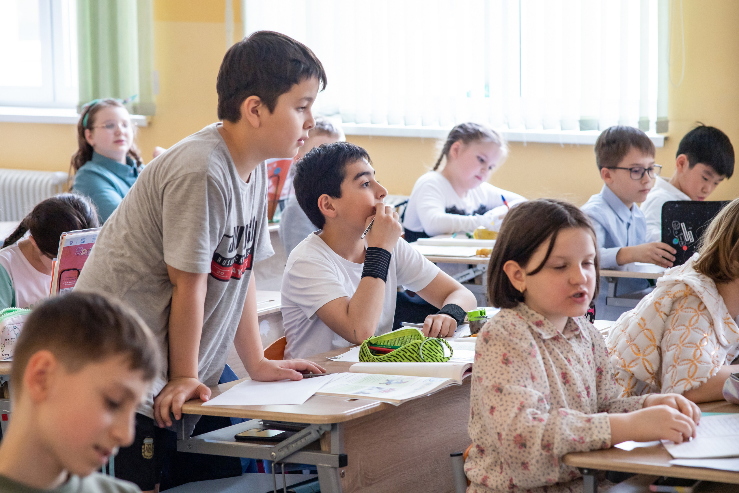 Репортажная съемка начальной школы. Семейный фотограф в Москве Наталья Чуб, заказать Фотокнигу