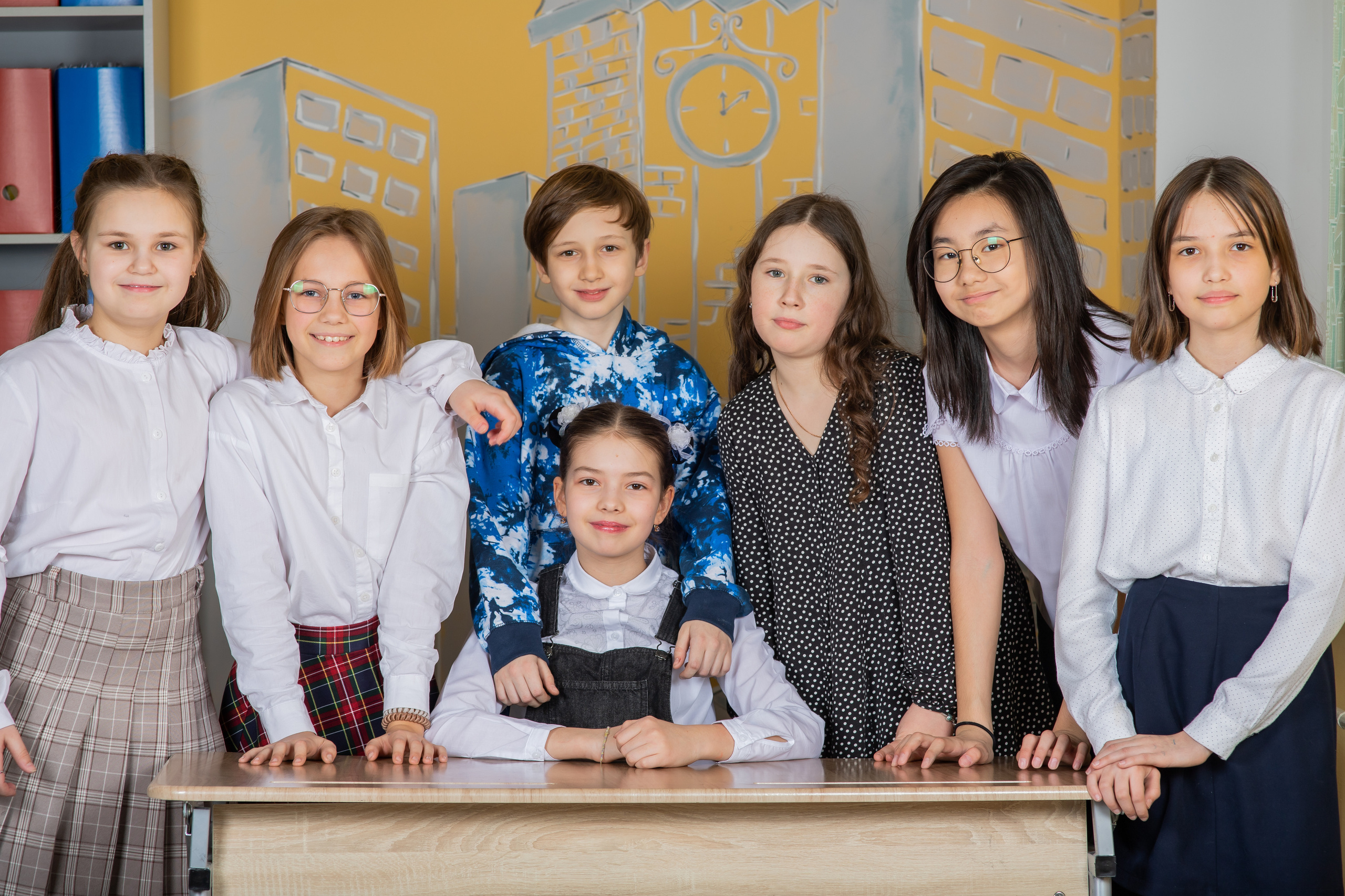 Репортажная съёмка в классе. Семейный фотограф в Москве Наталья Чуб, заказать Фотокнигу