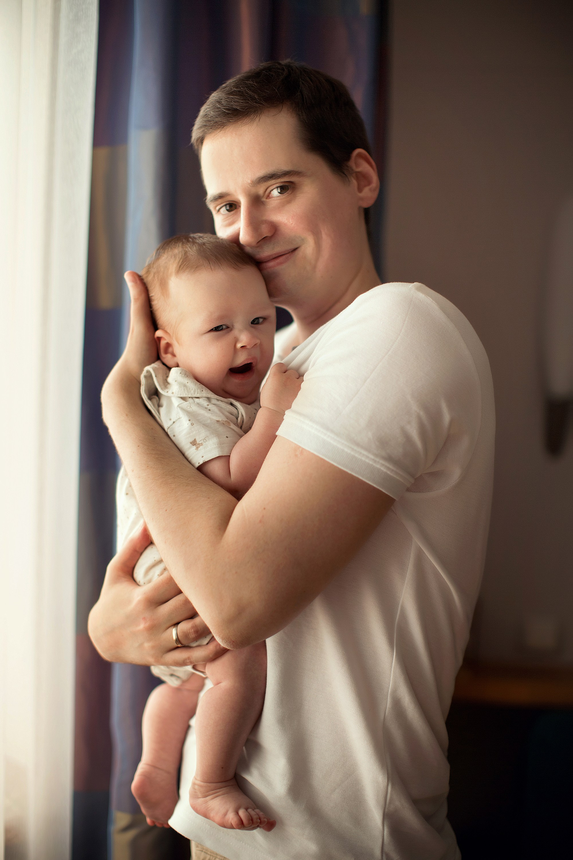 Фотосессия с малышом с домашних условиях. Tatyana Nadezhdina Family photographer