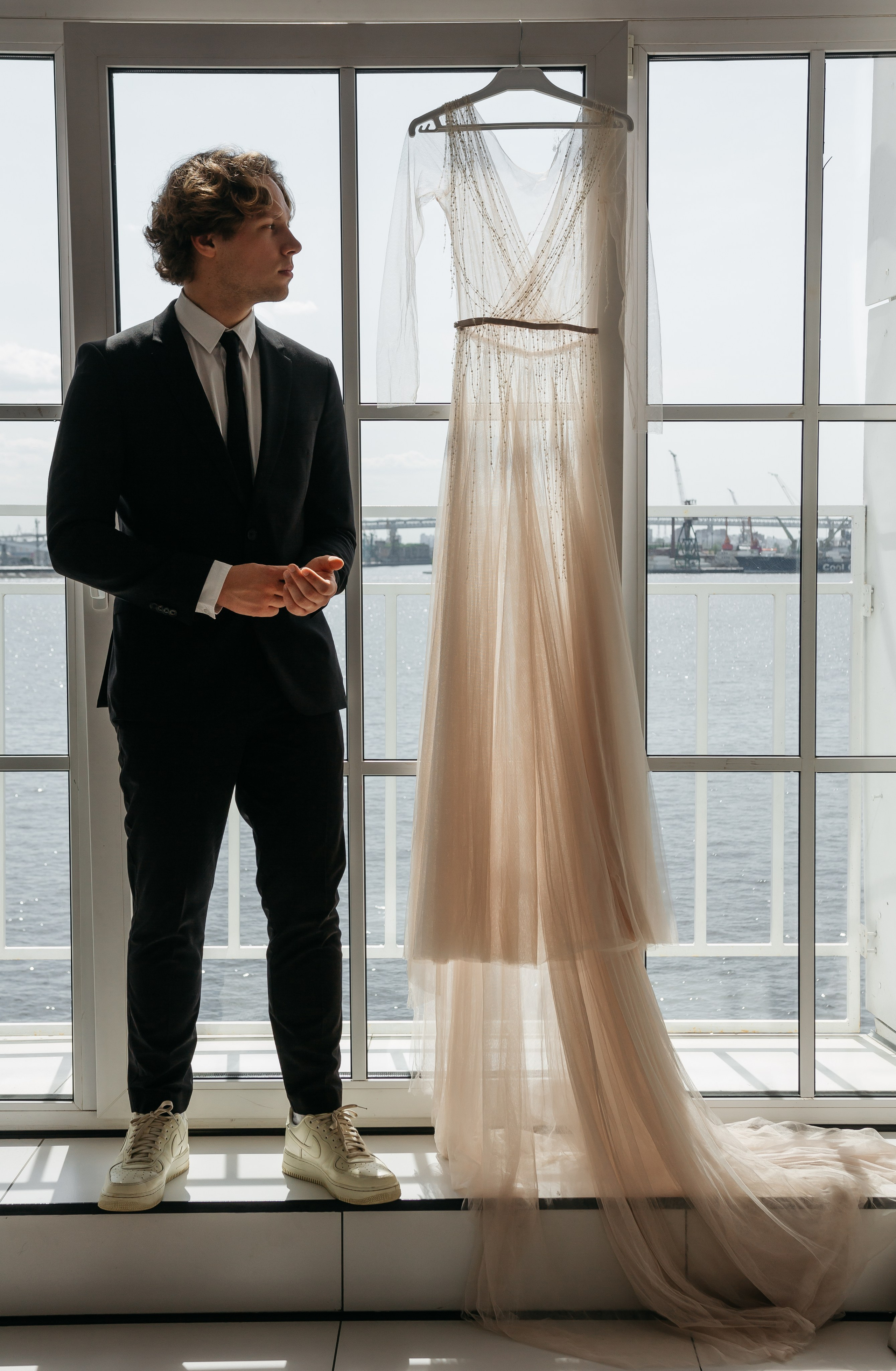 сборы жениха фотосессия