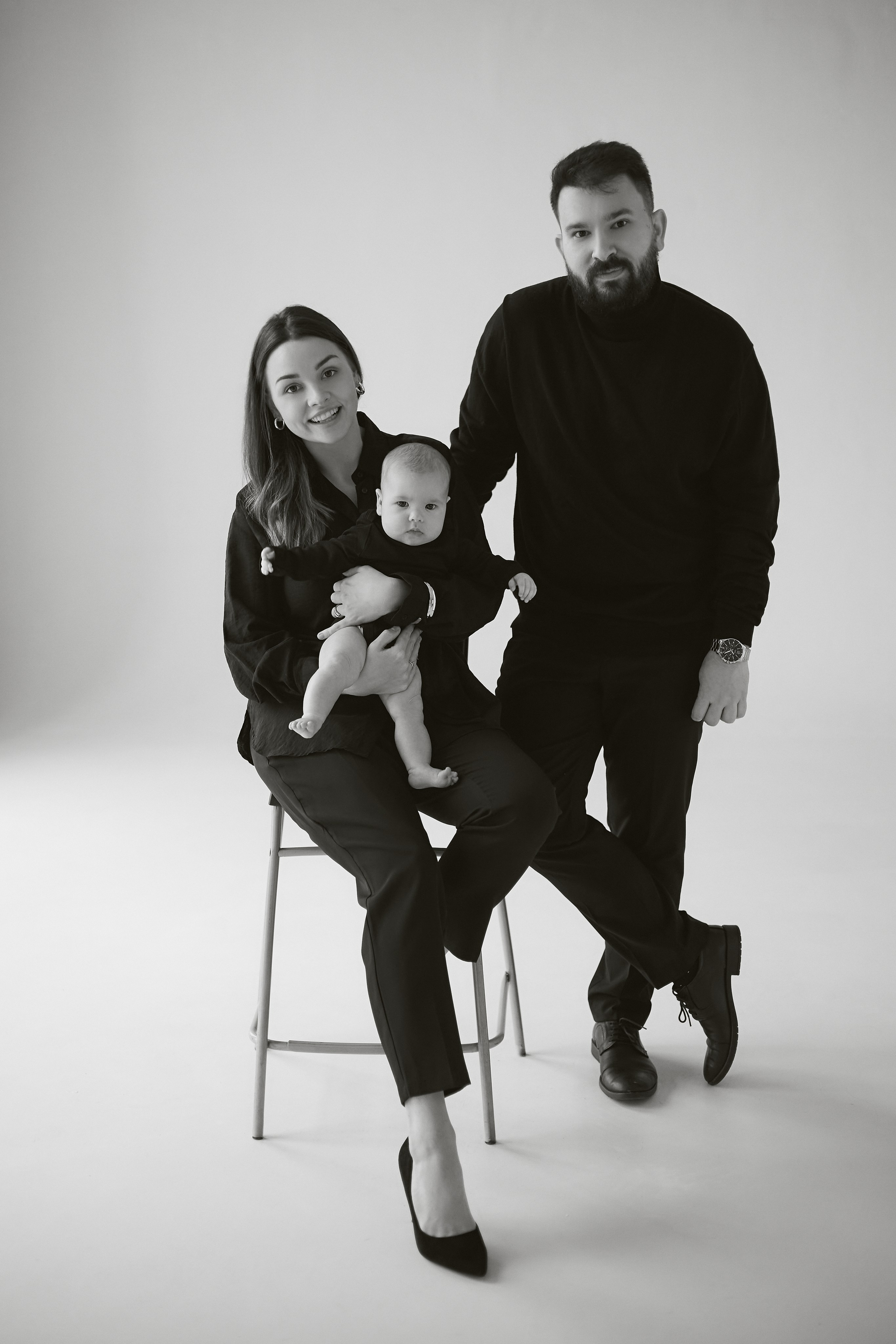 Total black family. Ксения Исакова — фотограф Кострома