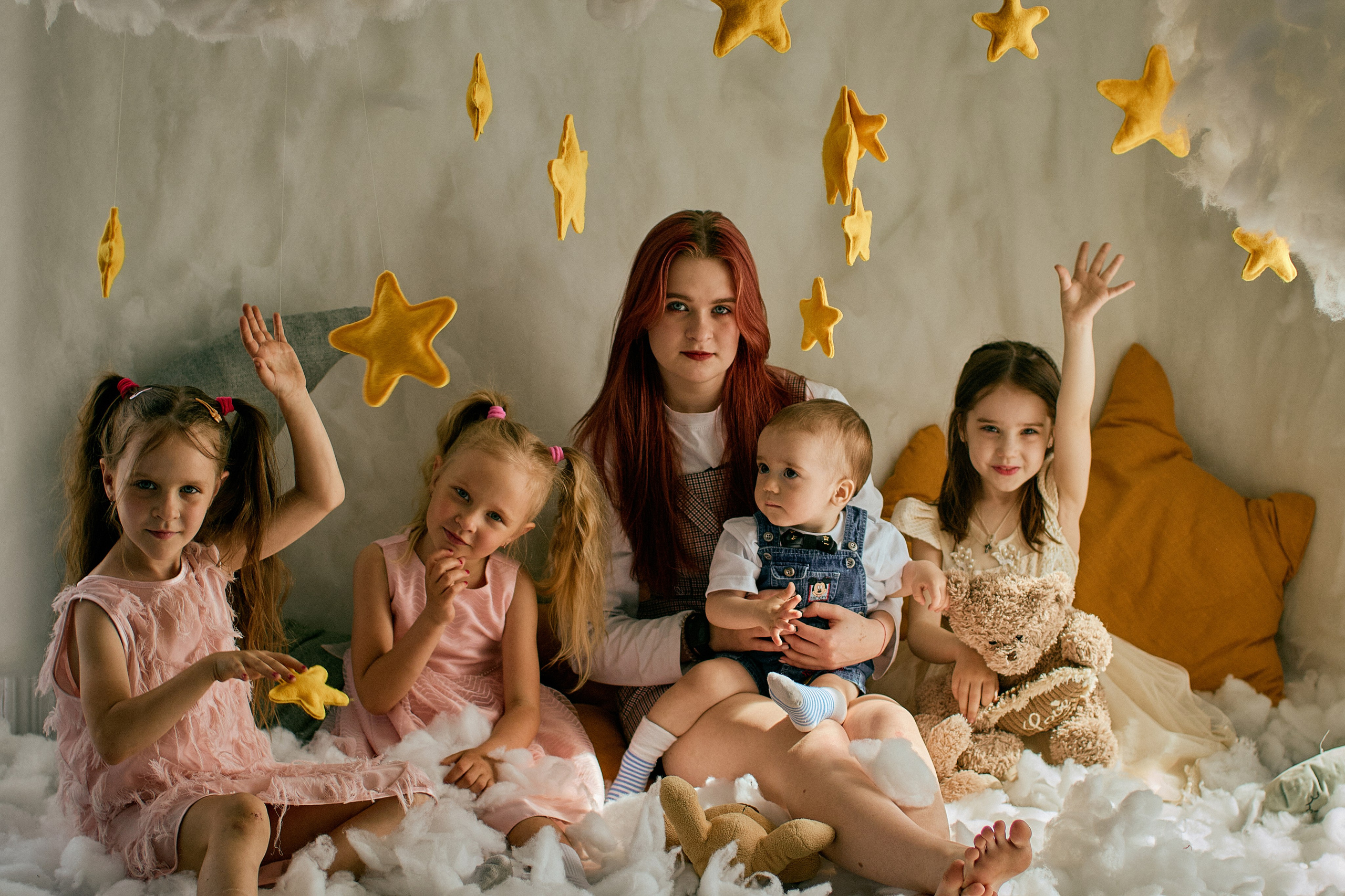 Денис и банда девочек. Свадебный фотограф Анастасия Лахтионова