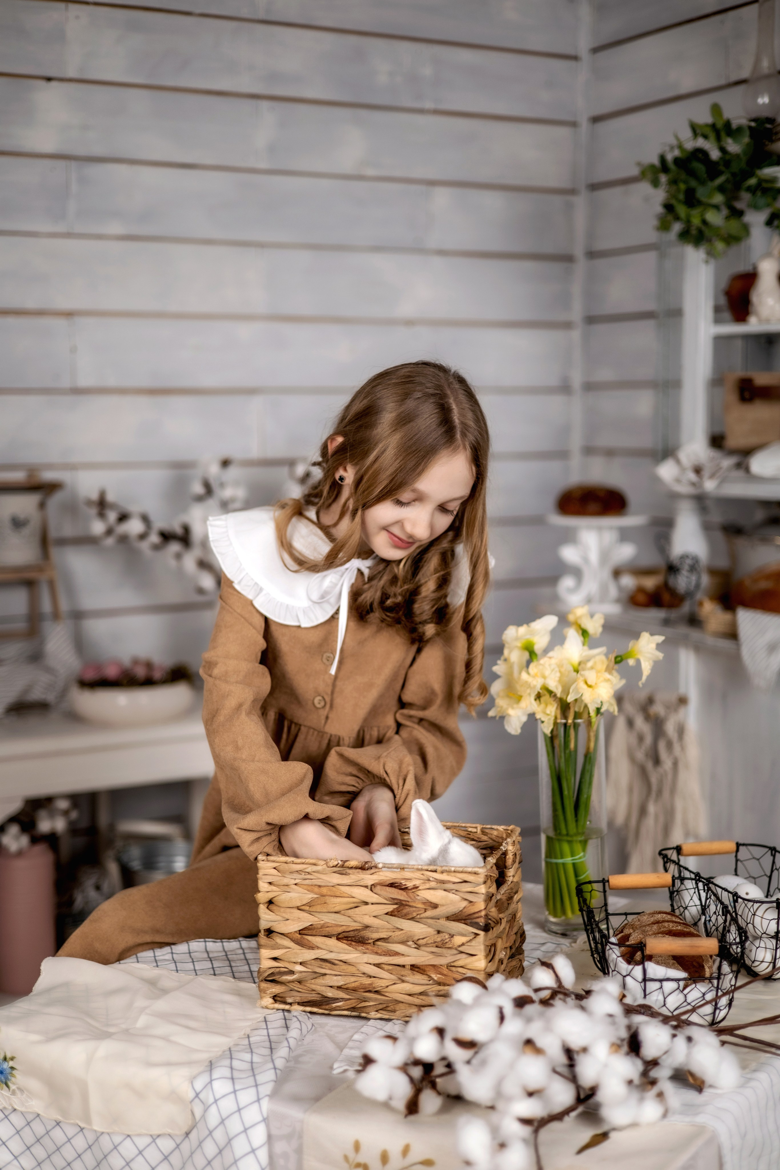 Пасхальный детский фотопроект 2024. Фотограф Надежда Лукьянова