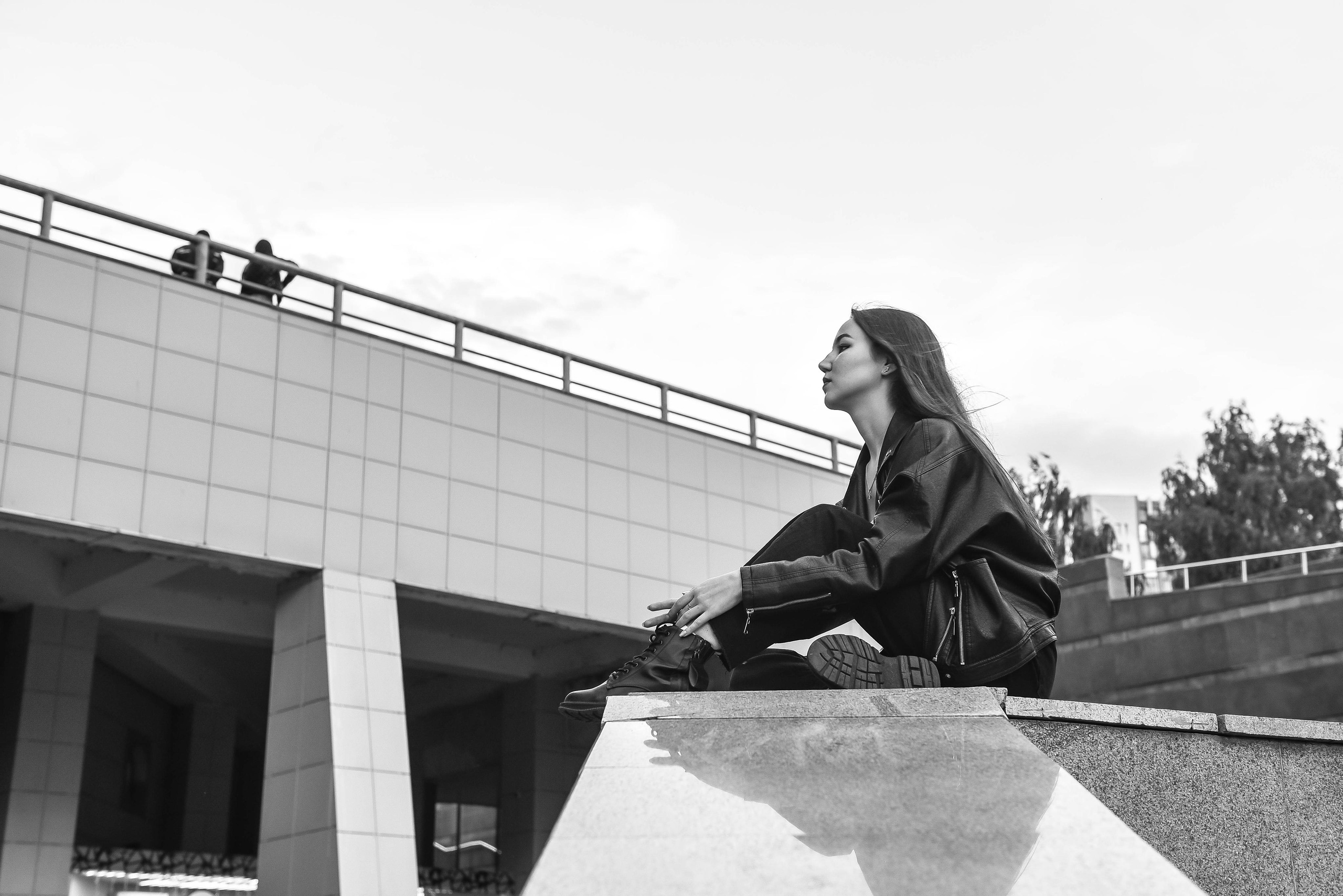 Черно-белые фотографии портреты. Фотопортреты в Казани  фотограф Олег Каракулов