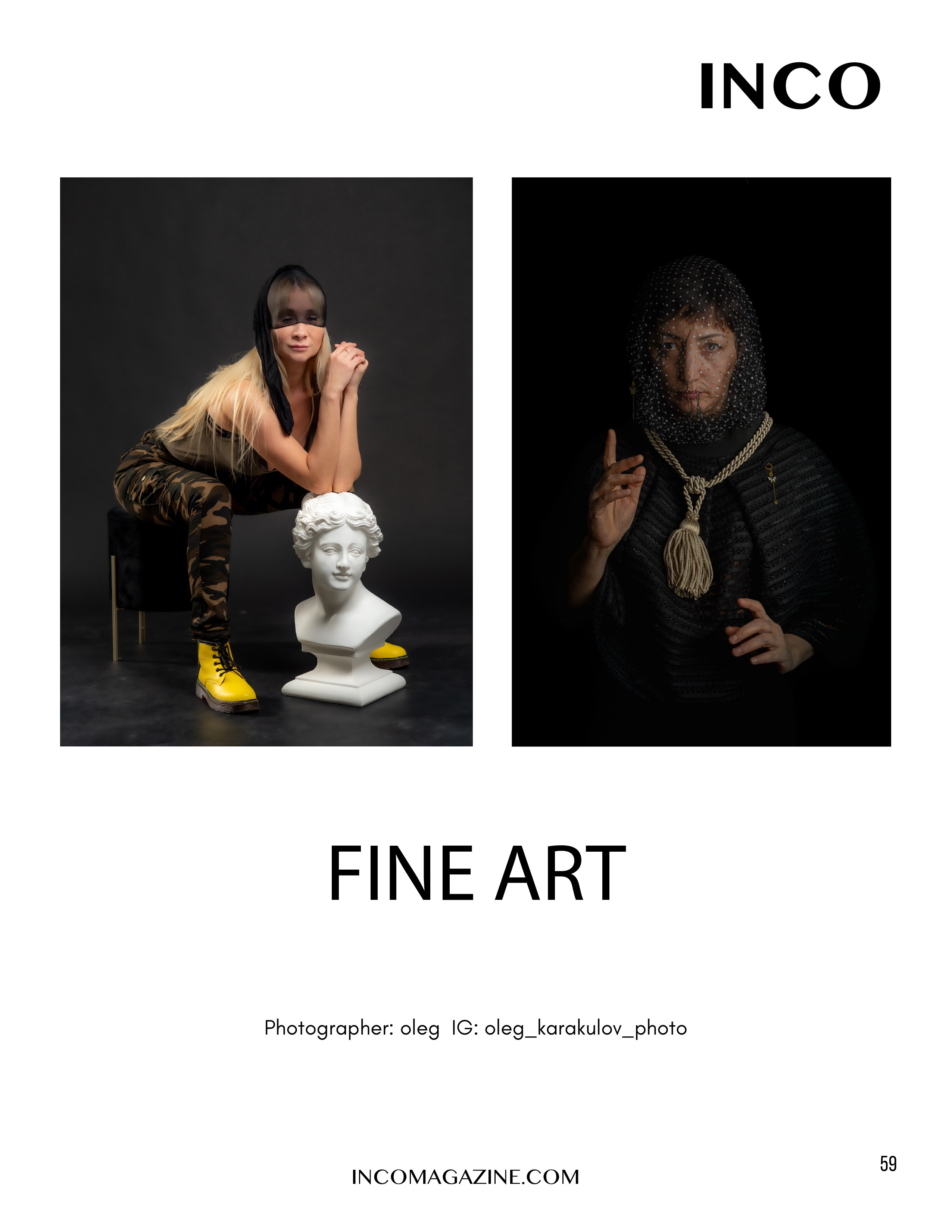 Публикации в журналах. Фотопортреты в Казани  фотограф Олег Каракулов