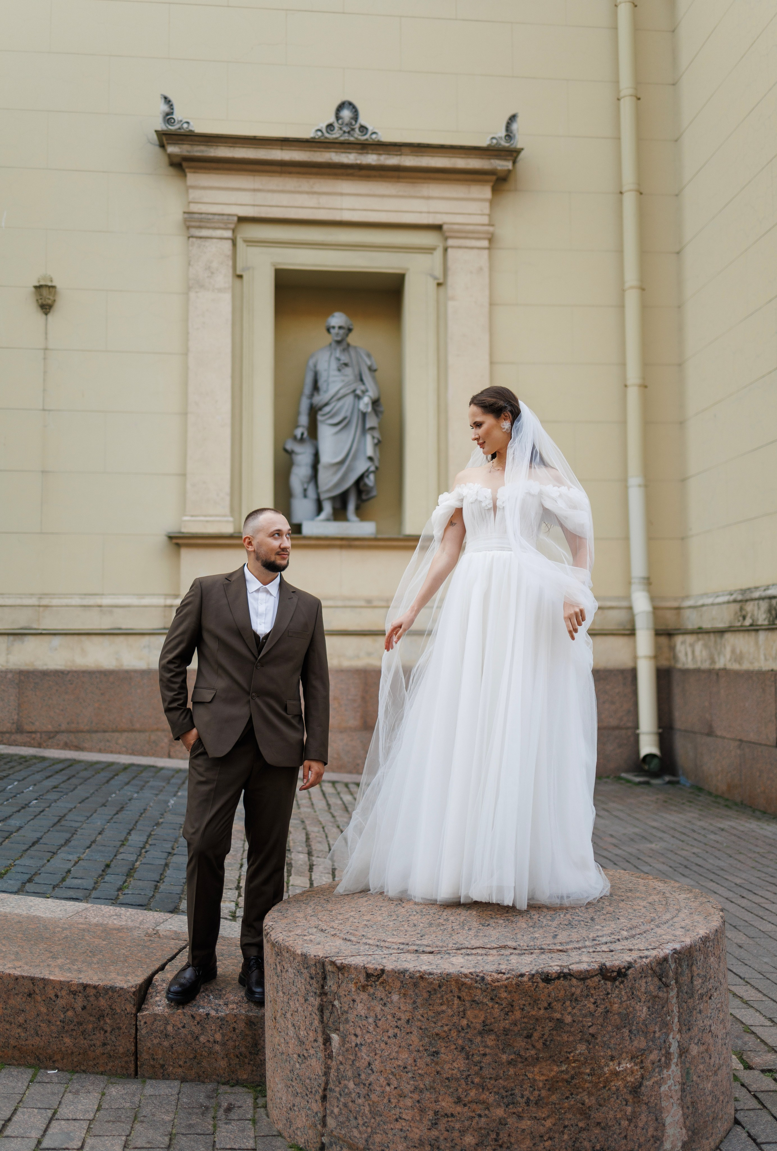 Руслан и Виолетта — Исаакий, Зимняя канавка. Боженова Елена фотограф Санкт-Петербург